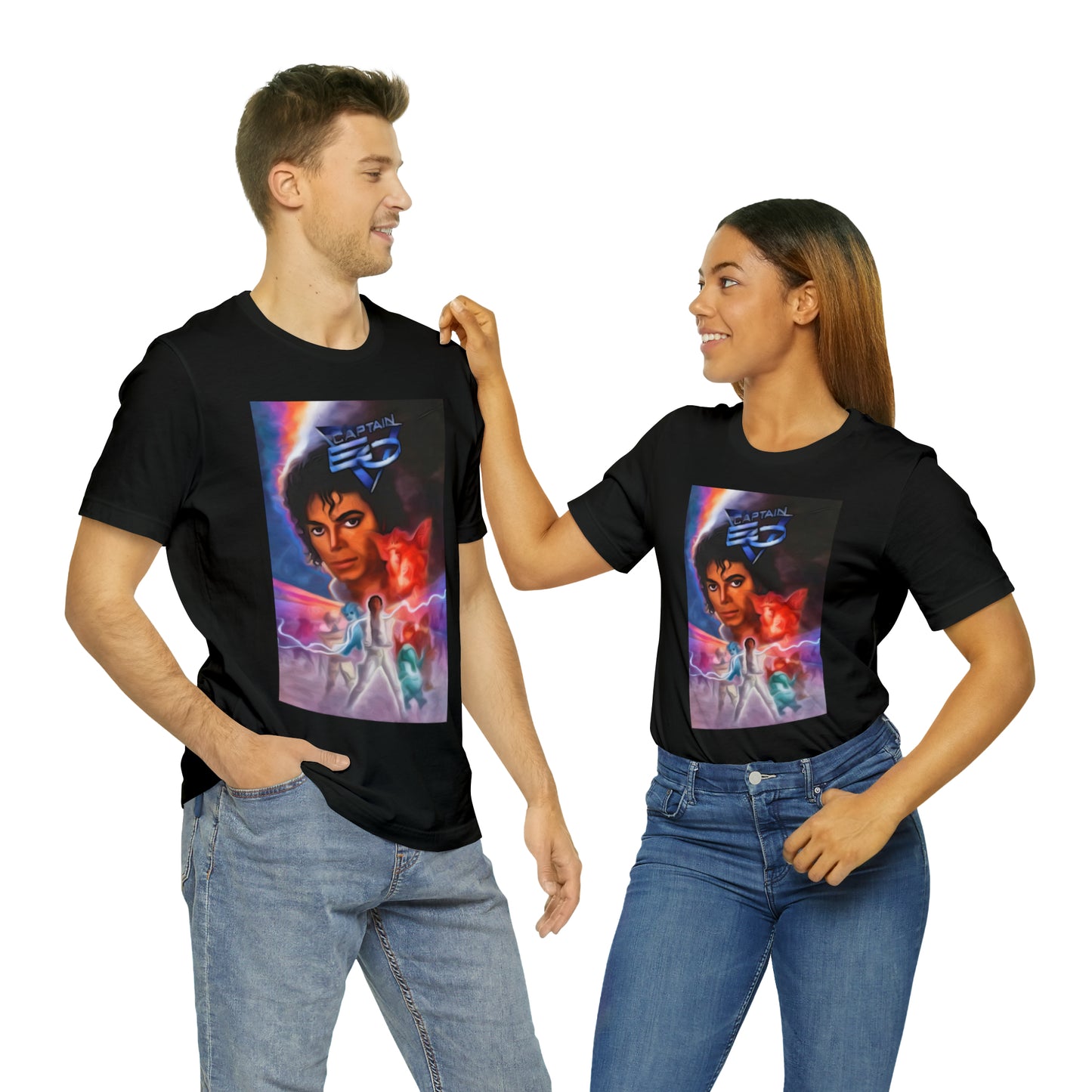 Unisex Jersey Short Sleeve Tee Painting of It's A Disney Thing! CAPTAIN EO