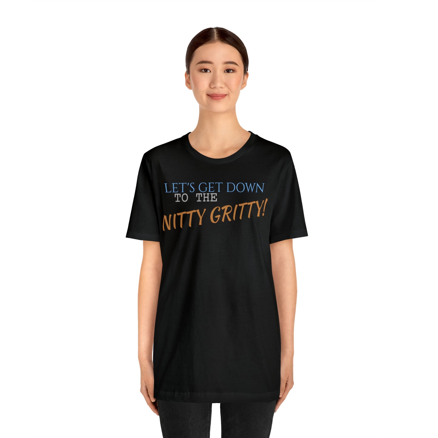 Unisex Jersey Short Sleeve Tee Nacho Libre - "Nitty Gritty"