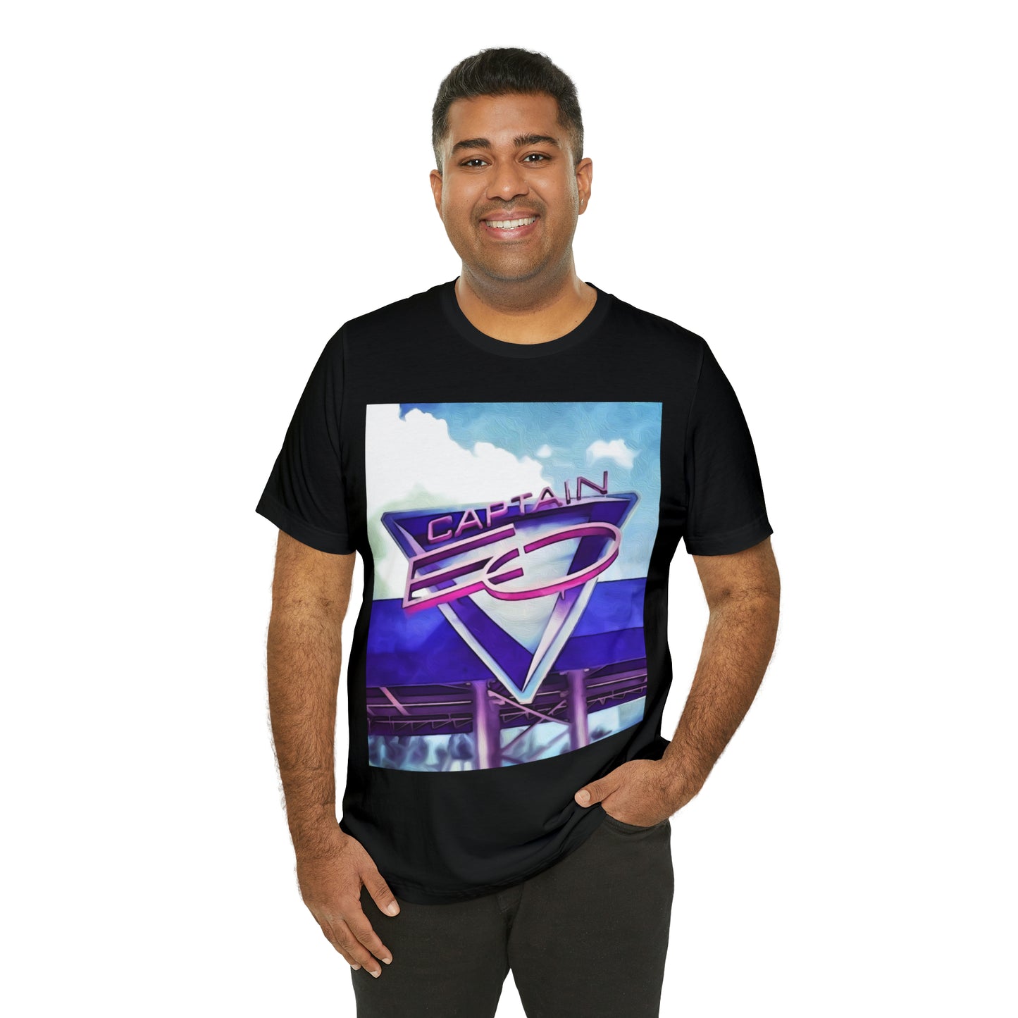 Unisex Jersey Short Sleeve Tee Painting of It's A Disney Thing! CAPTAIN EO