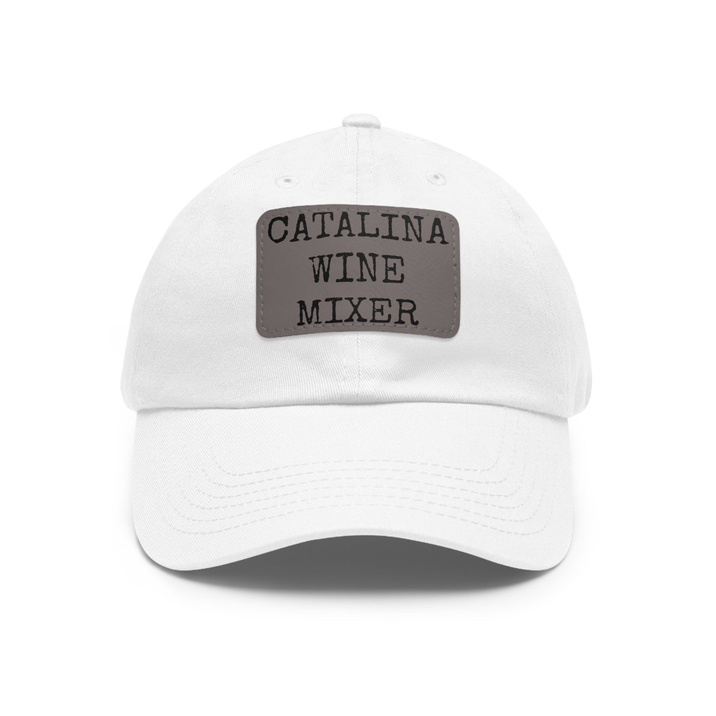 Dad Hat with Leather Patch (Rectangle) Movie Stepbrothers ~ Catalina wine mixer