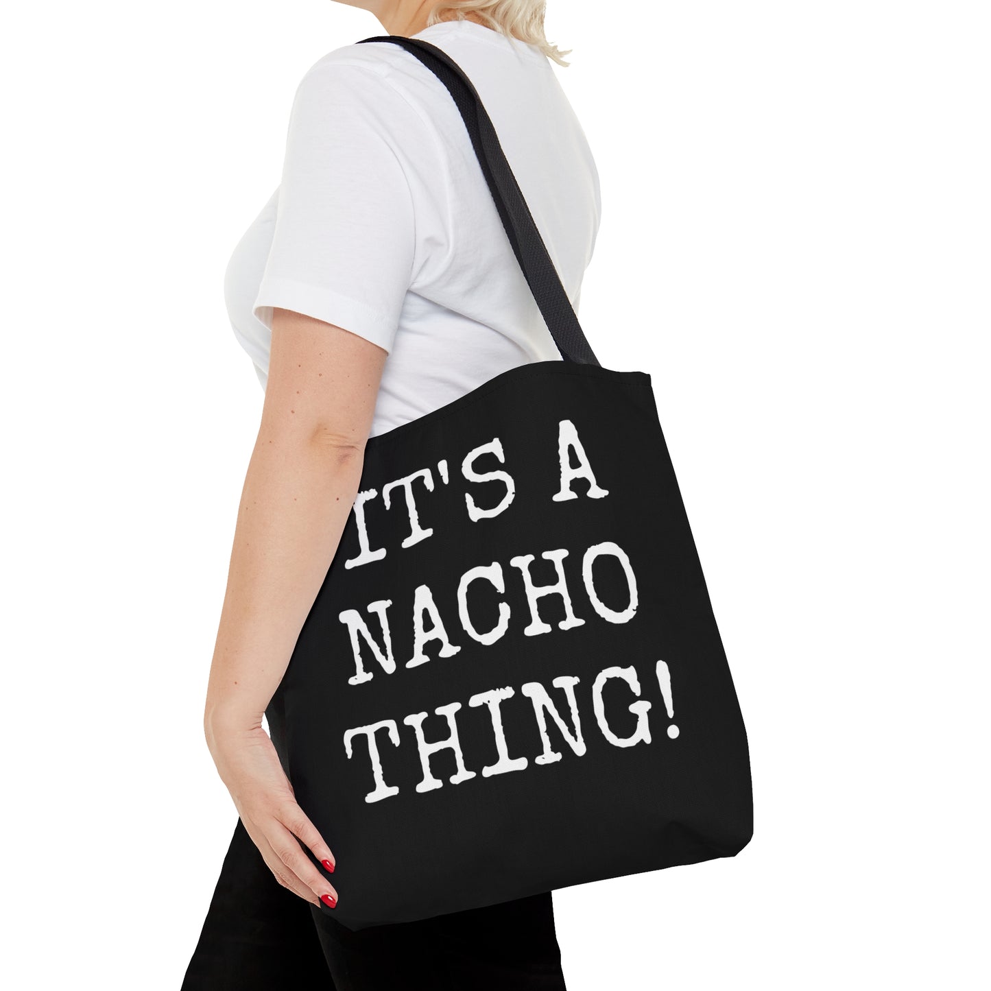 AOP Tote Bag Painting of Nacho Libre - It's A Nacho thing!