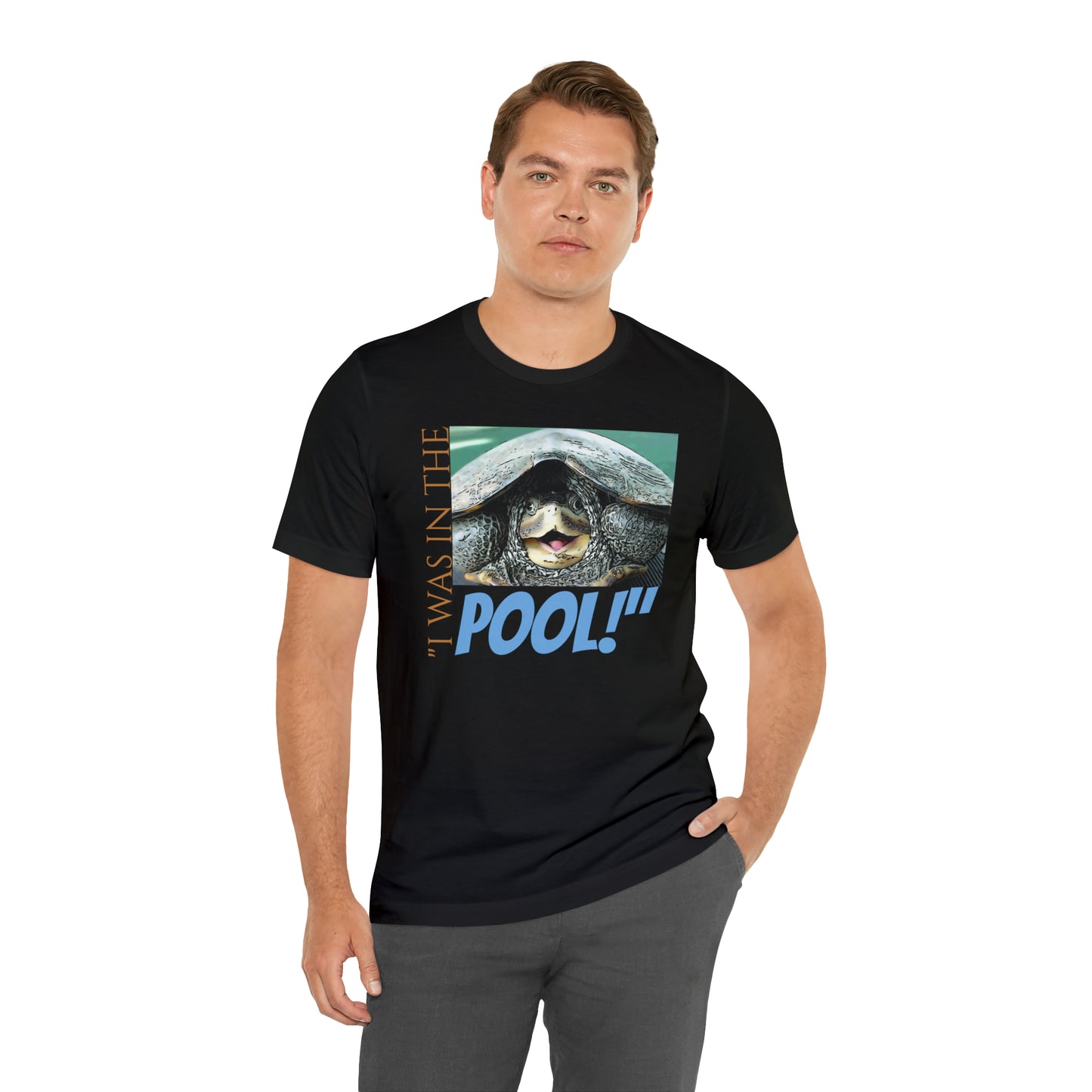 Unisex Jersey Short Sleeve Tee SEINFELD tv show "I WAS IN THE POOL!!"