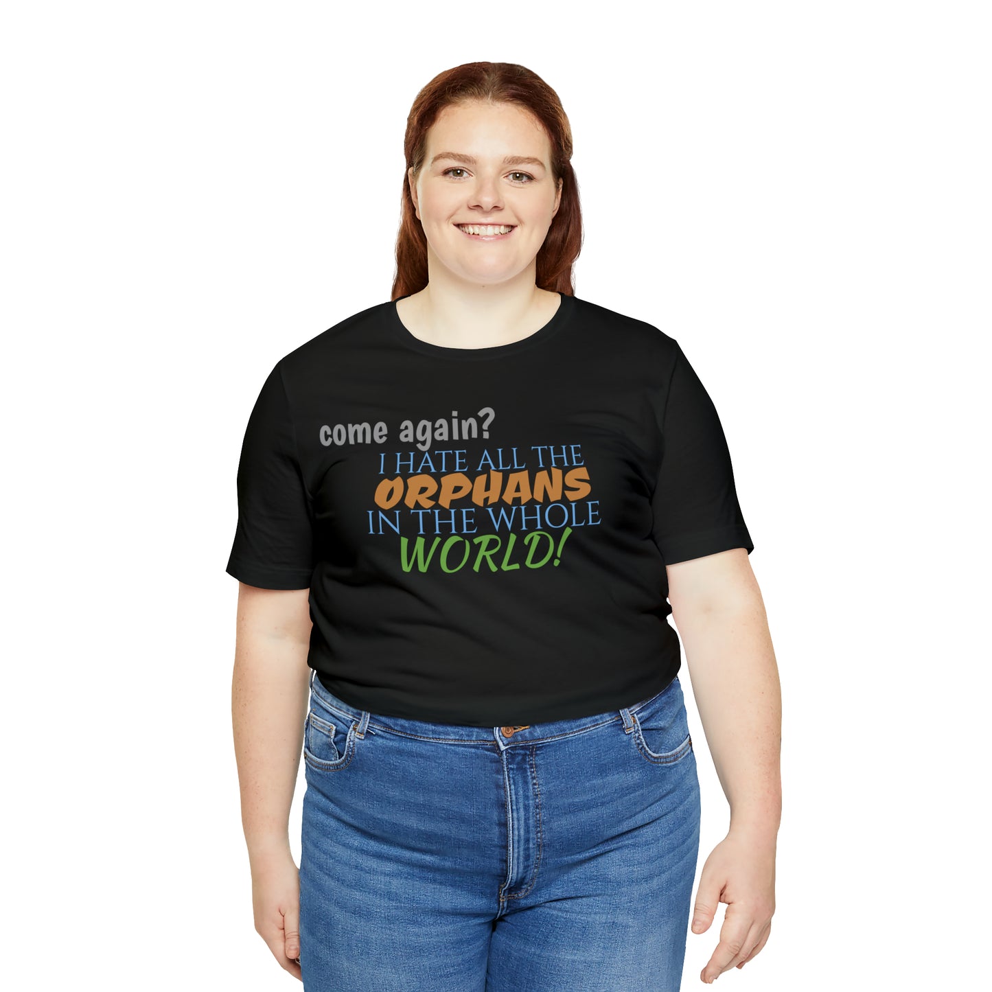 Unisex Jersey Short Sleeve Tee Nacho Libre -"Orphans"