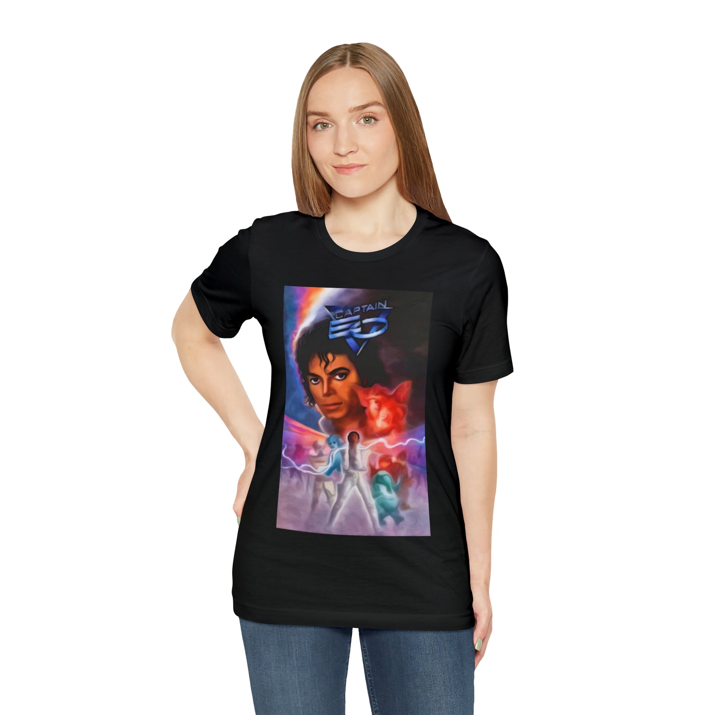Unisex Jersey Short Sleeve Tee Painting of It's A Disney Thing! CAPTAIN EO
