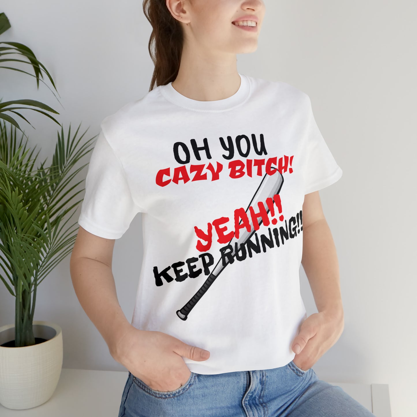 Unisex Jersey Short Sleeve Tee 50 First Dates Movie~ KEEP RUNING!