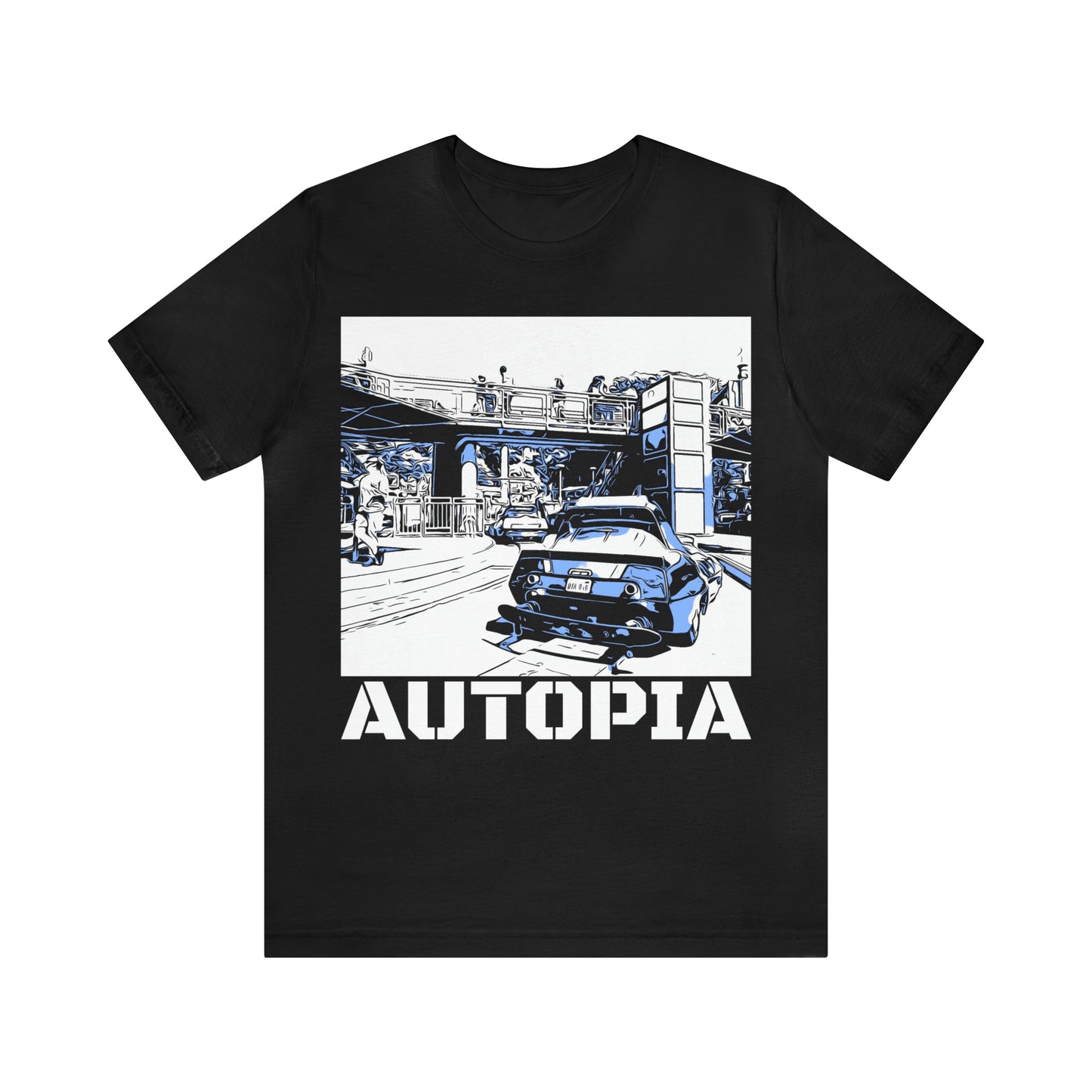 Unisex Jersey Short Sleeve Tee Painting of It's A Disney Thing! AUTOPIA