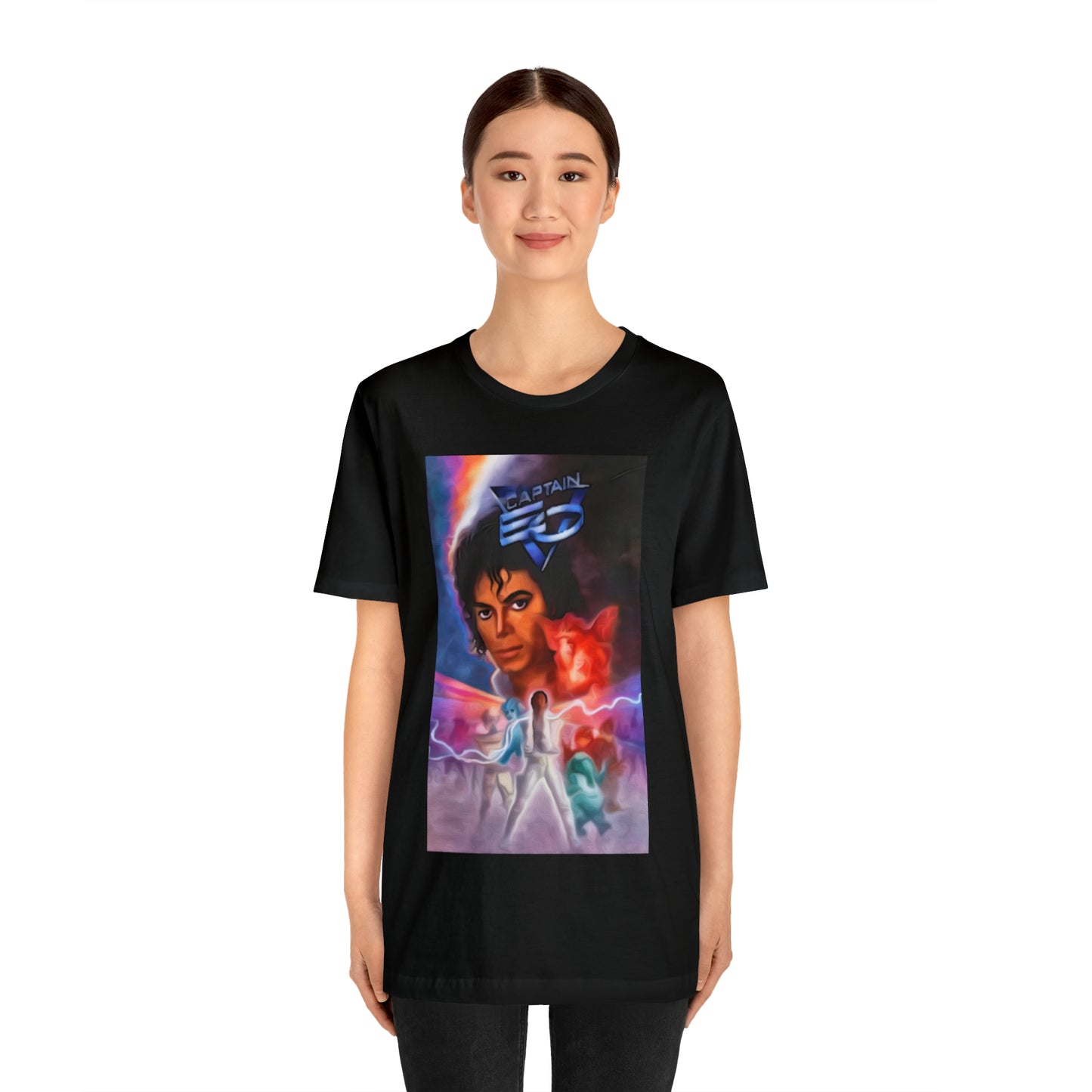 Unisex Jersey Short Sleeve Tee Painting of It's A Disney Thing! CAPTAIN EO