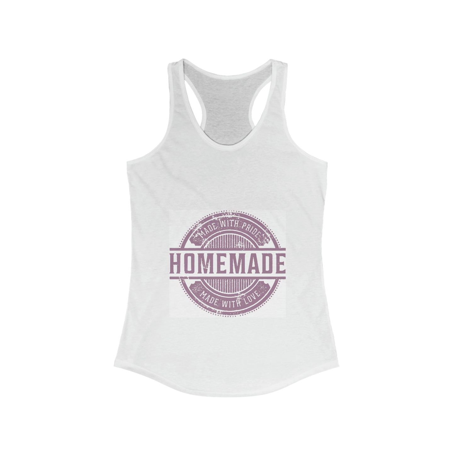 Women's Ideal Racerback Tank Vintage Style Homemade