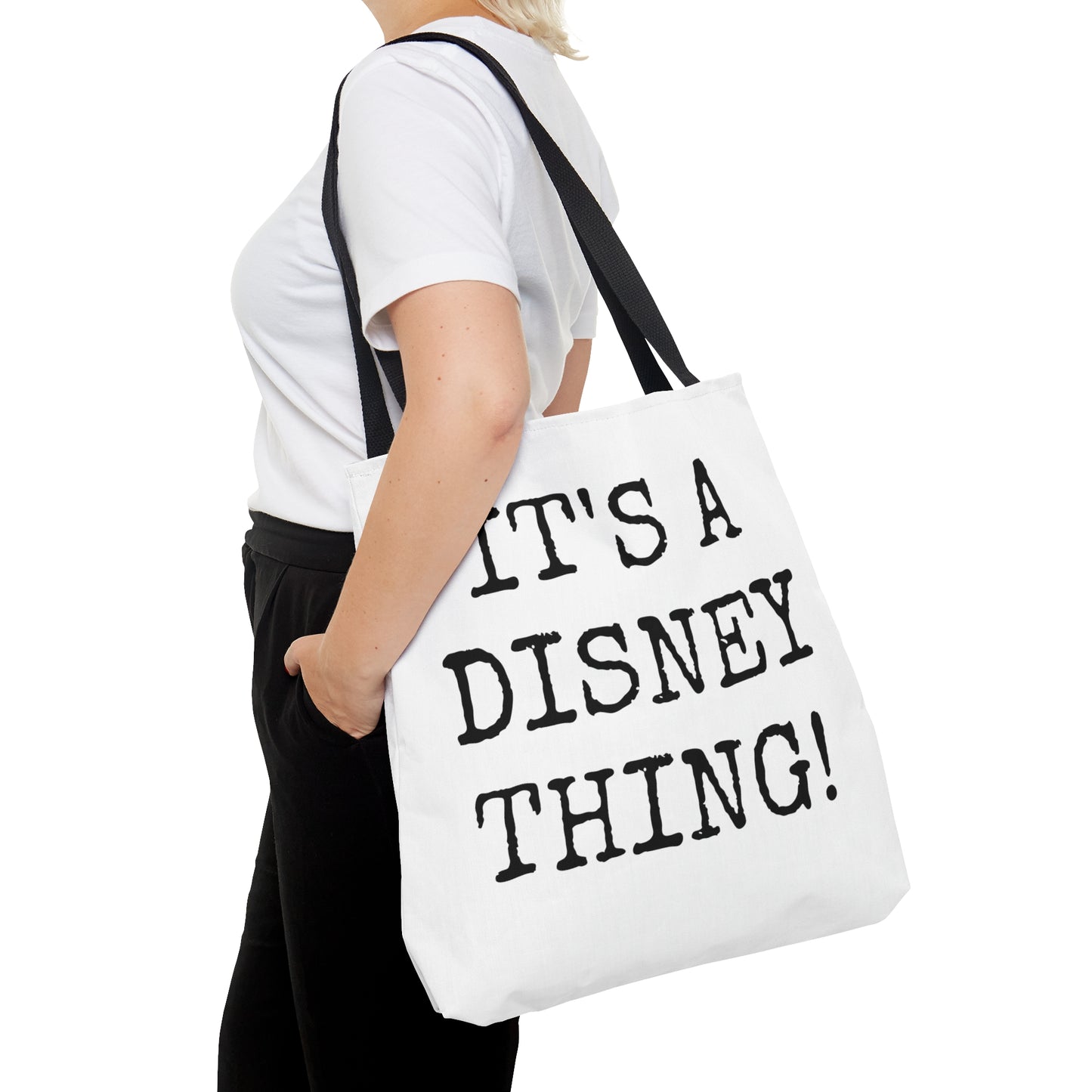 AOP Tote Bag Painting of Disneyland Park Map~ It's a Disney Thing!