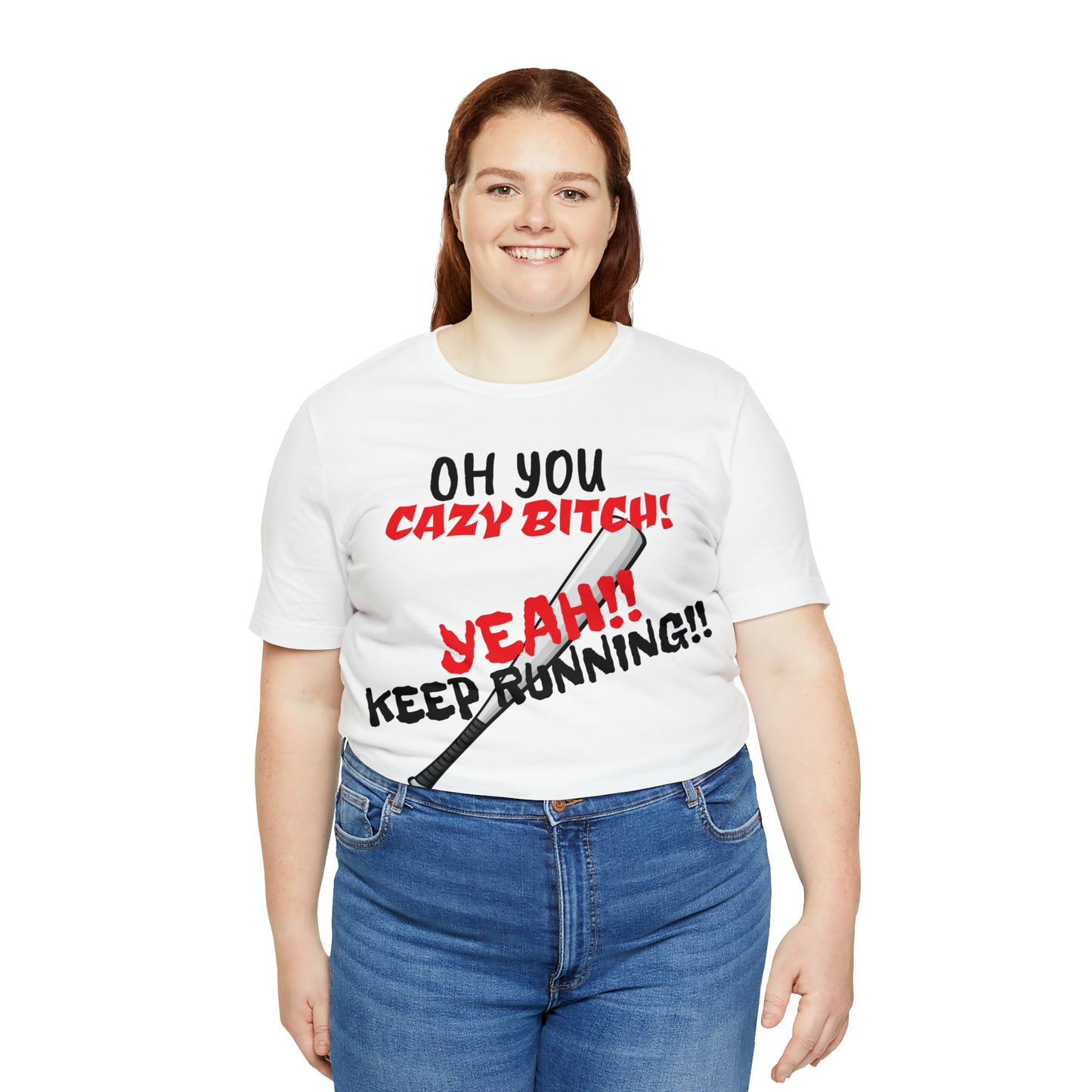 Unisex Jersey Short Sleeve Tee 50 First Dates Movie~ KEEP RUNING!