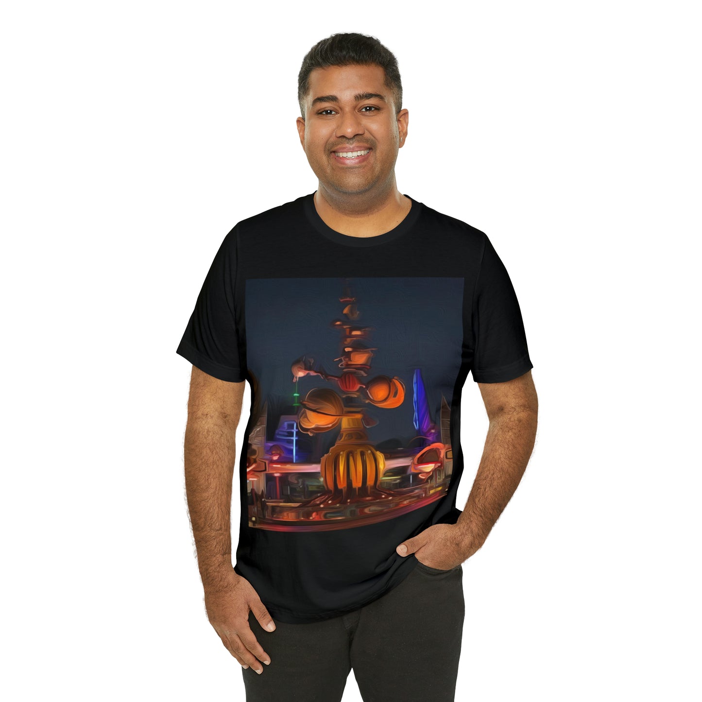 Unisex Jersey Short Sleeve Tee Painting of It's A Disney Thing! ASTRO ORBITOR