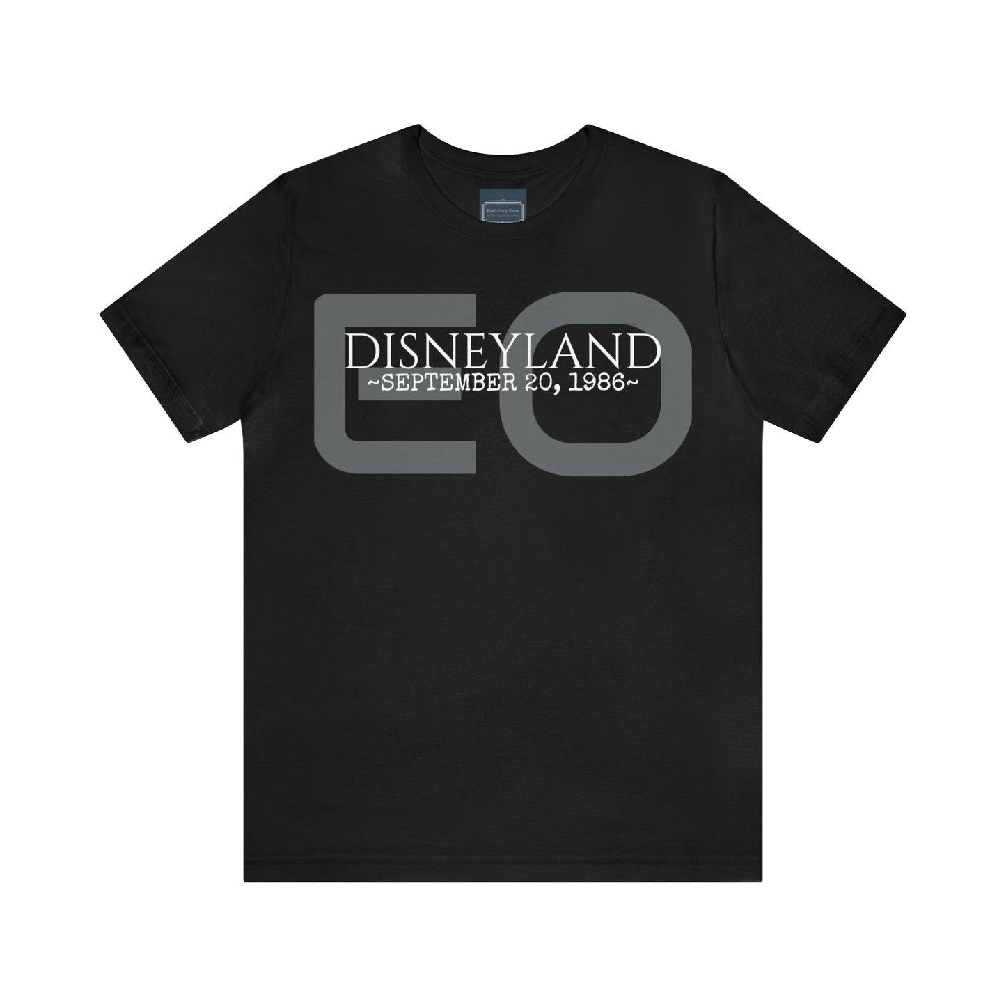 Unisex Jersey Short Sleeve Tee Disneyland Resort Captain EO show opening date