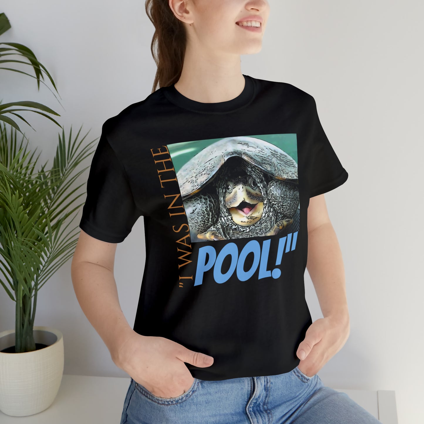 Unisex Jersey Short Sleeve Tee SEINFELD tv show "I WAS IN THE POOL!!"