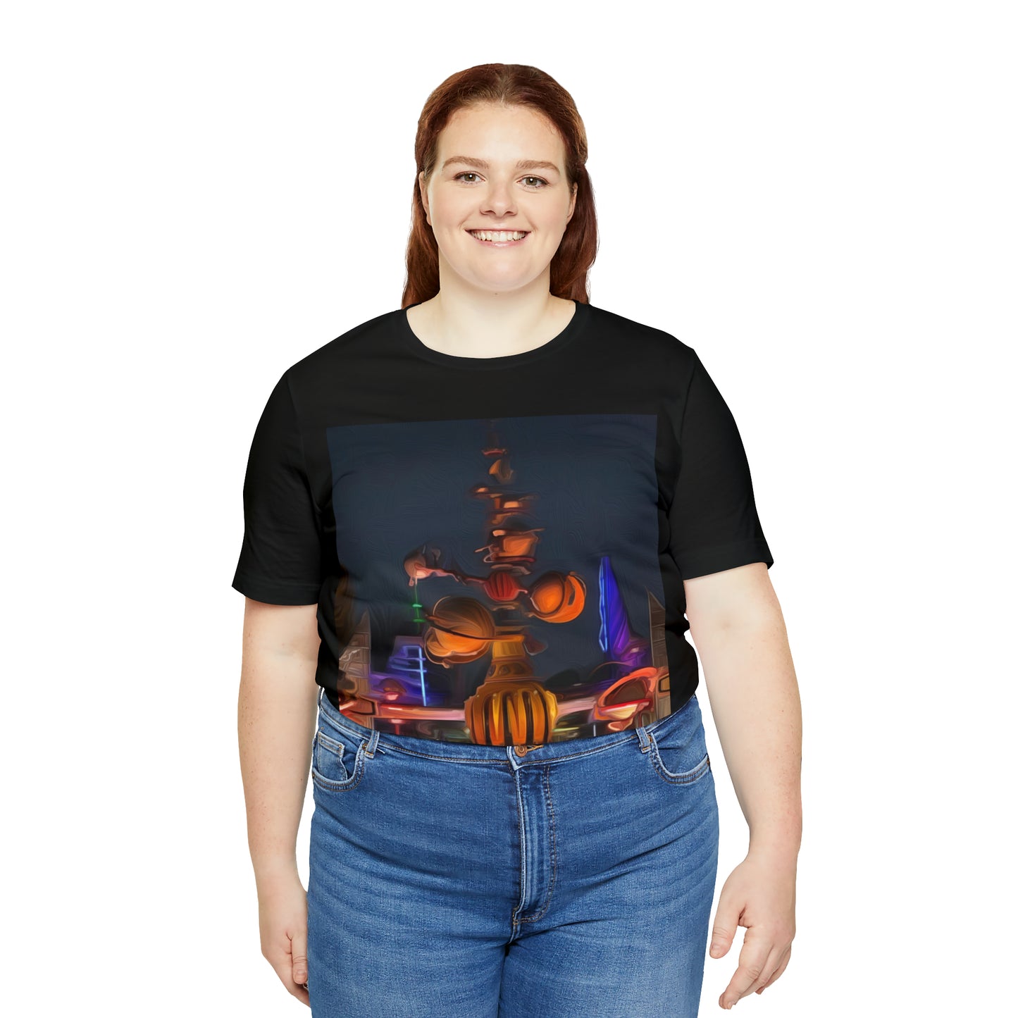 Unisex Jersey Short Sleeve Tee Painting of It's A Disney Thing! ASTRO ORBITOR
