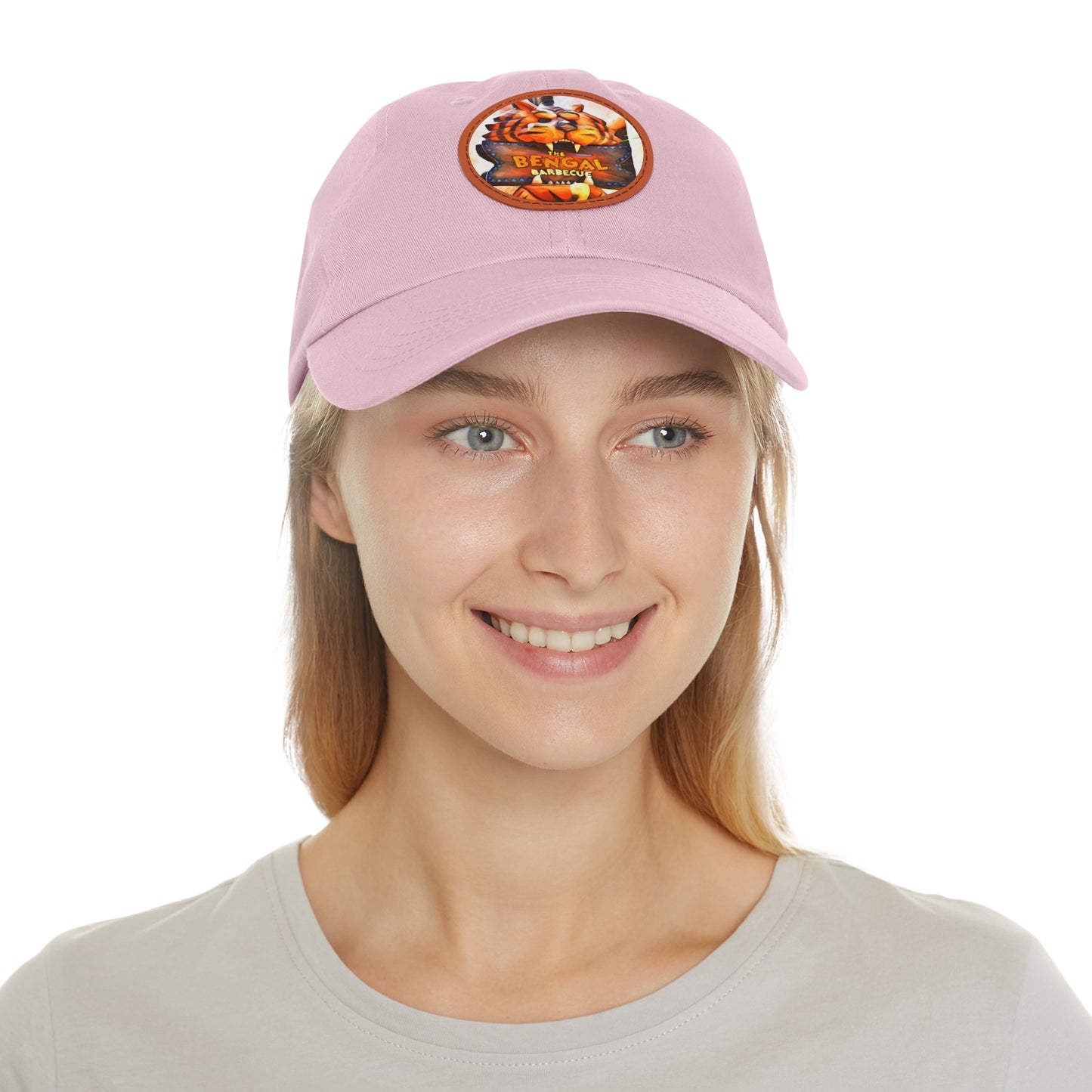Dad Hat with Leather Patch (Round) Disneyland Food The Bangle Barbeque