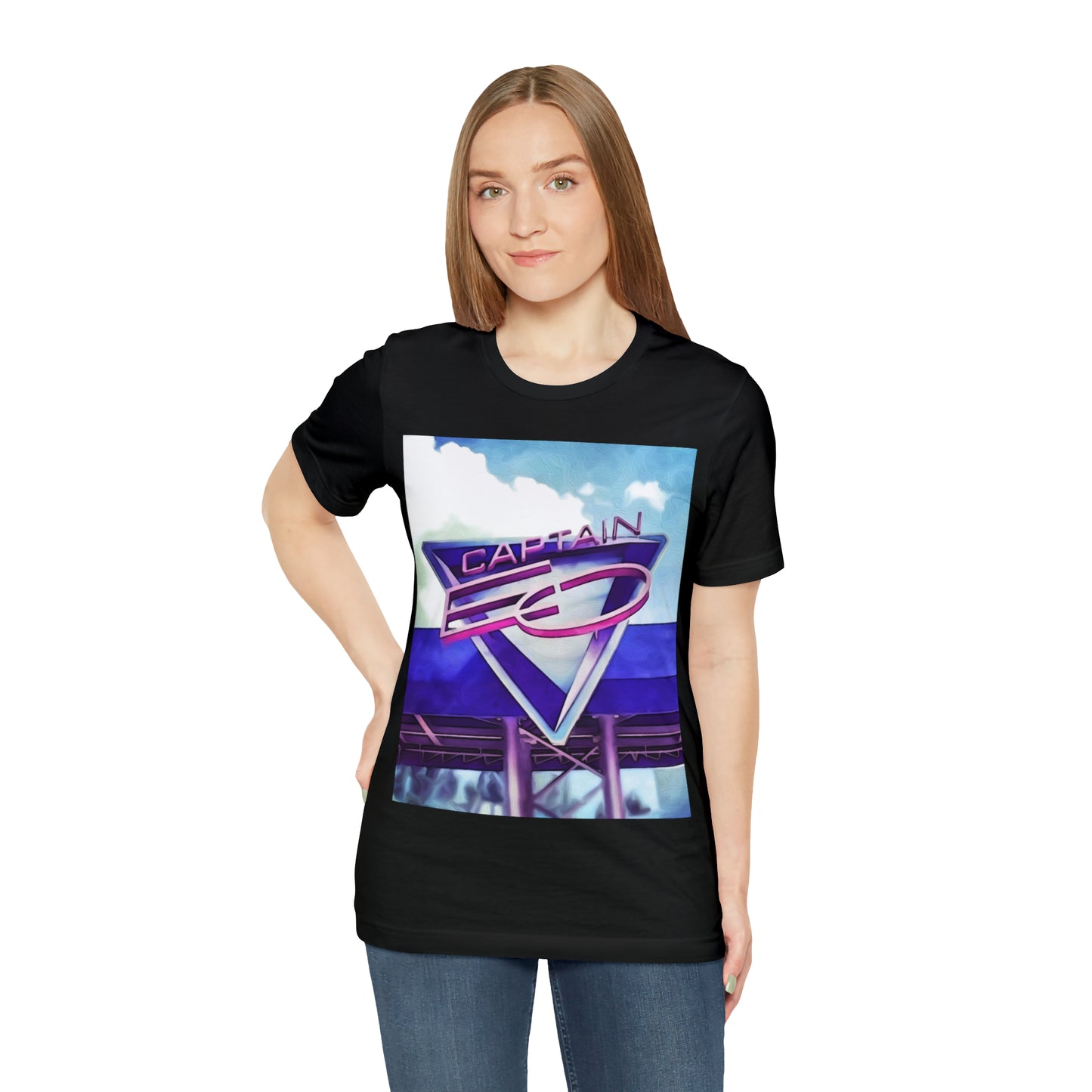 Unisex Jersey Short Sleeve Tee Painting of It's A Disney Thing! CAPTAIN EO