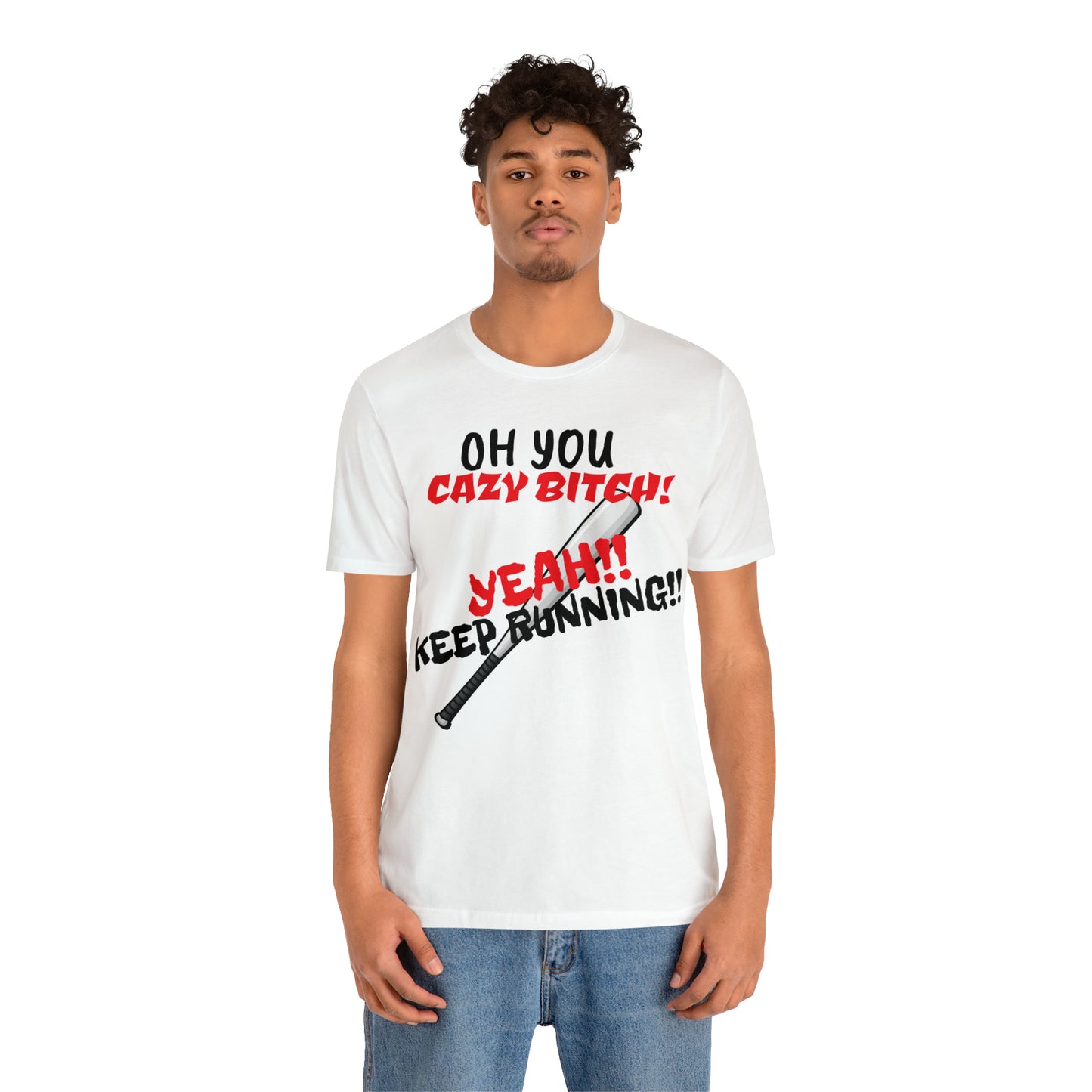 Unisex Jersey Short Sleeve Tee 50 First Dates Movie~ KEEP RUNING!