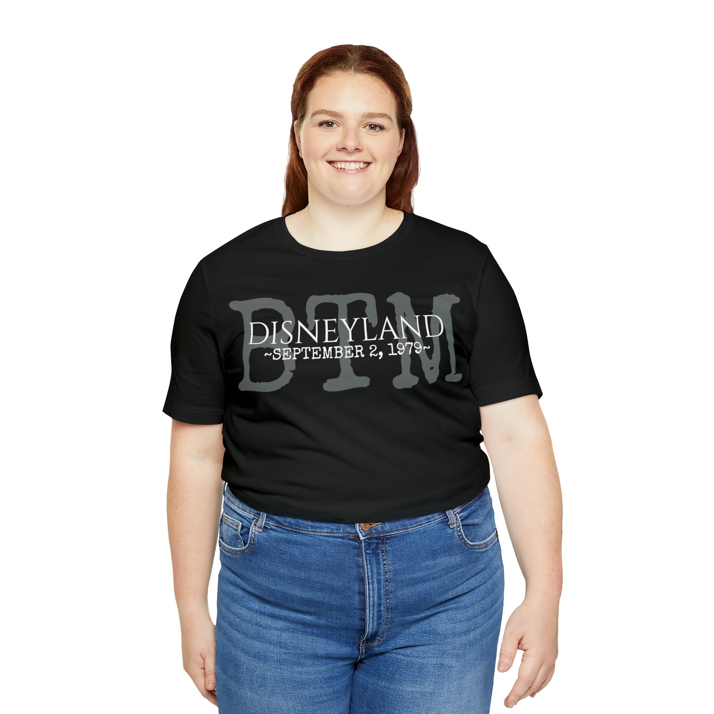 Unisex Jersey Short Sleeve Tee Disneyland Big Thunder Mountain ride opening day