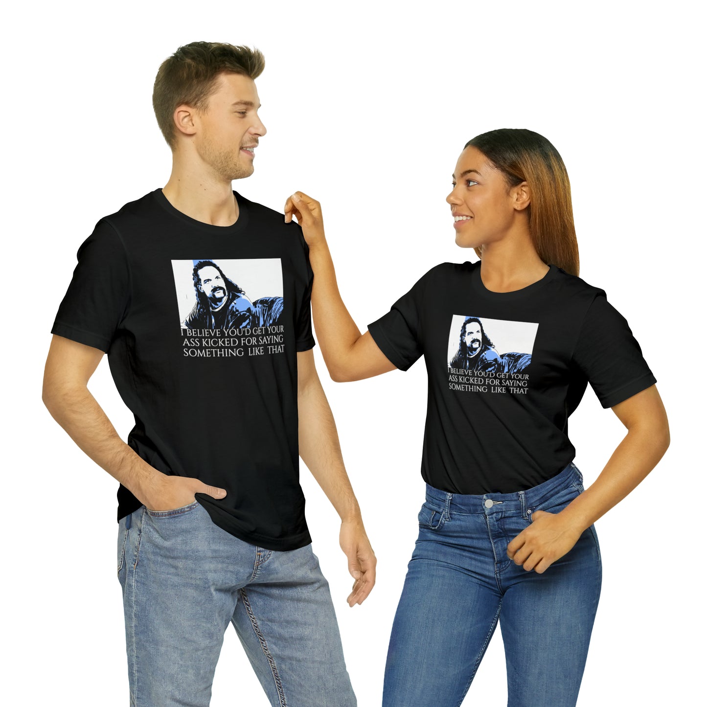 Unisex Jersey Short Sleeve Tee Office Space ~ I believe you'd get your as# kick