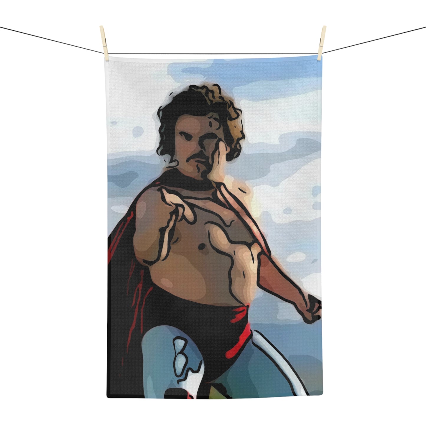 Soft Tea Towel ~Nacho Libre ~ Nacho