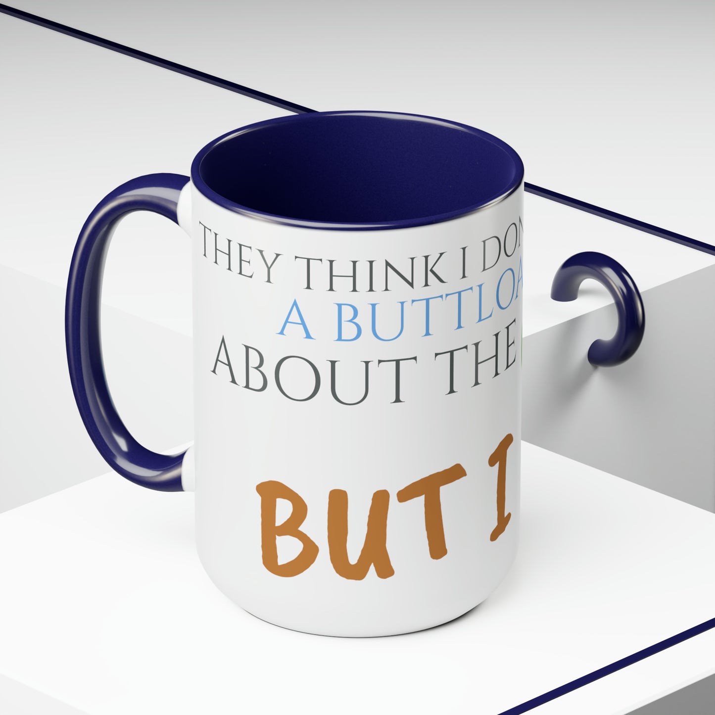 Two-Tone Coffee Mugs, 15oz Nacho Libre Movie Quote "but i do!"