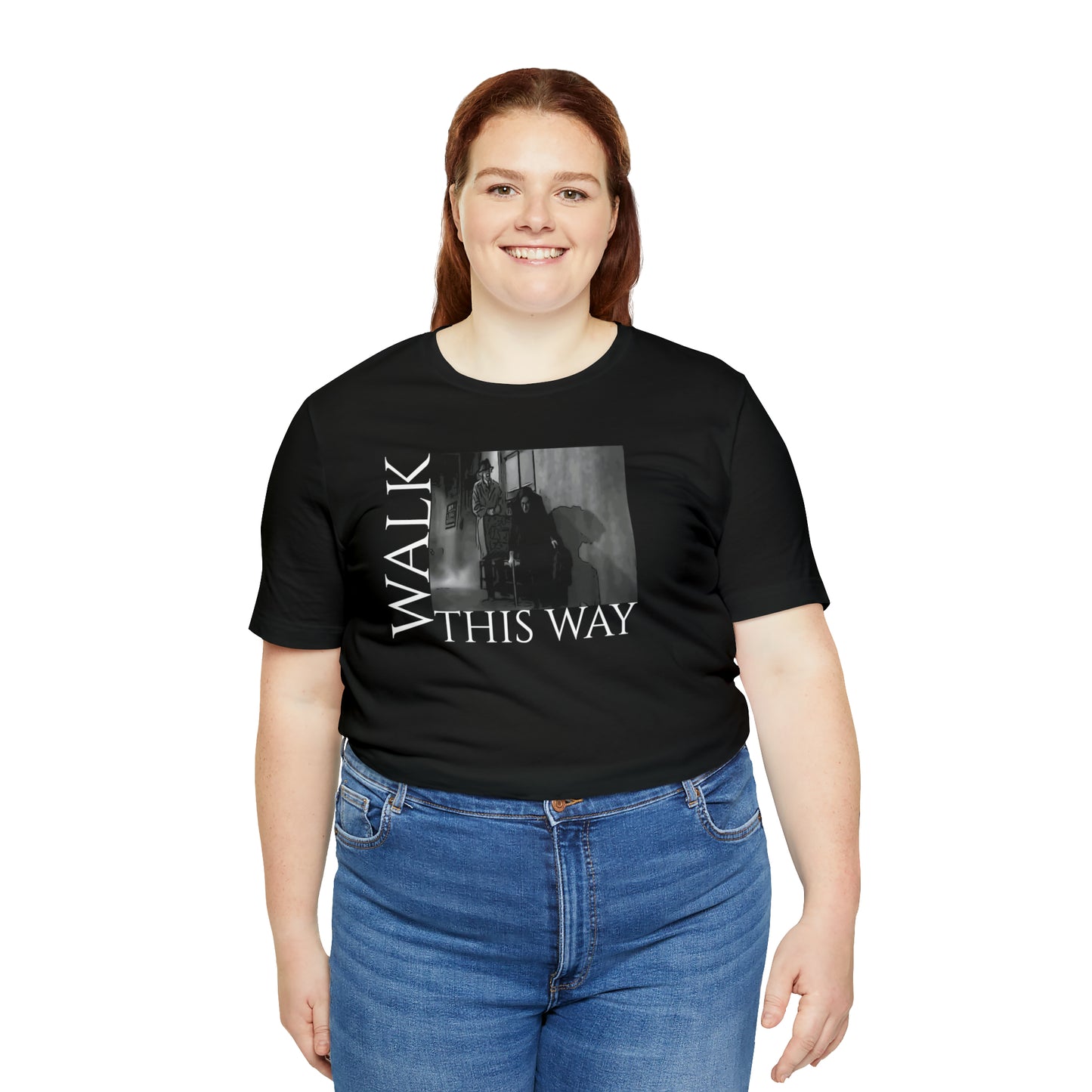 Unisex Jersey Short Sleeve Tee Young Frankenstein ~Walk This Way~ Igor