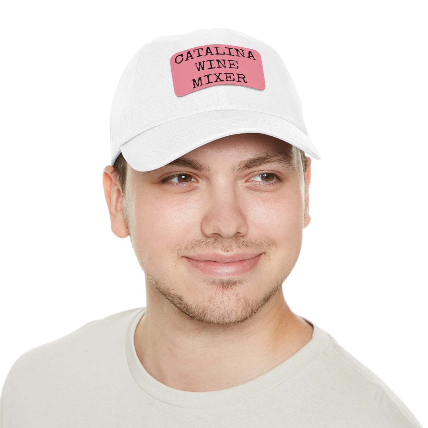 Dad Hat with Leather Patch (Rectangle) Movie Stepbrothers ~ Catalina wine mixer
