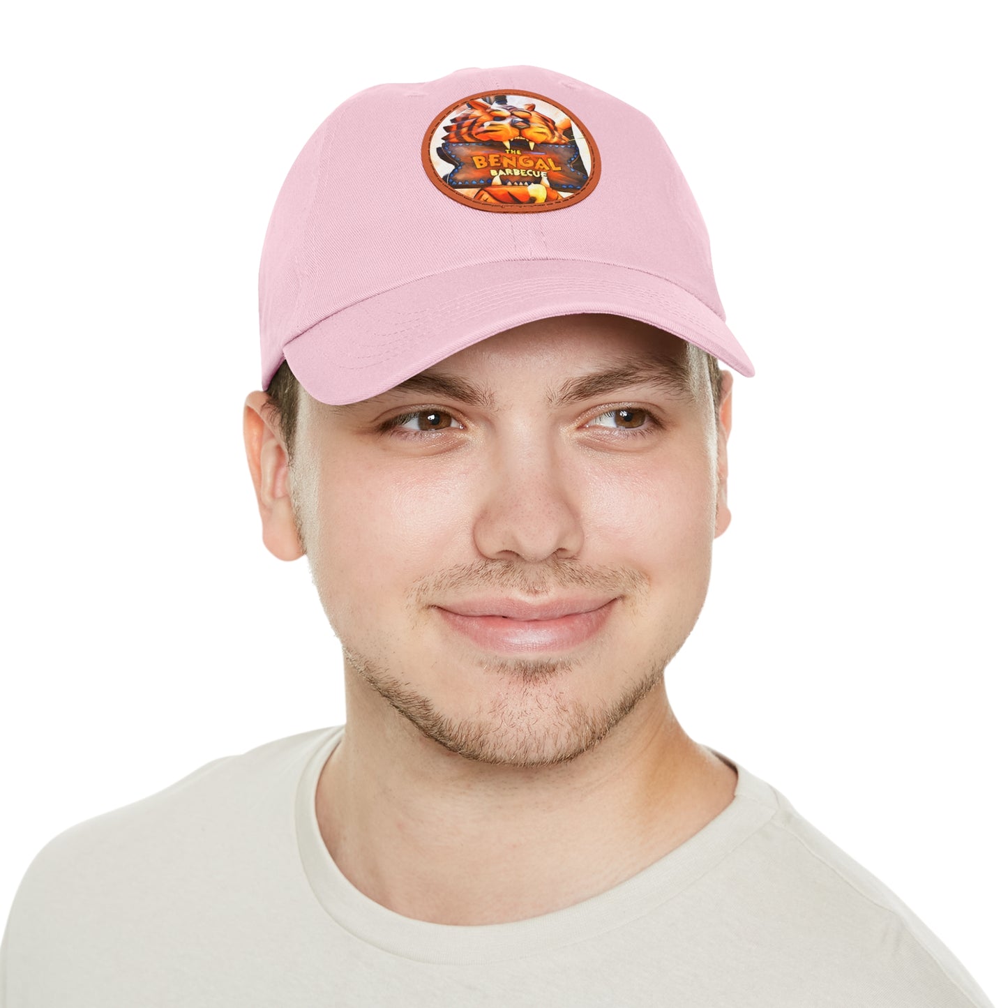 Dad Hat with Leather Patch (Round) Disneyland Food The Bangle Barbeque