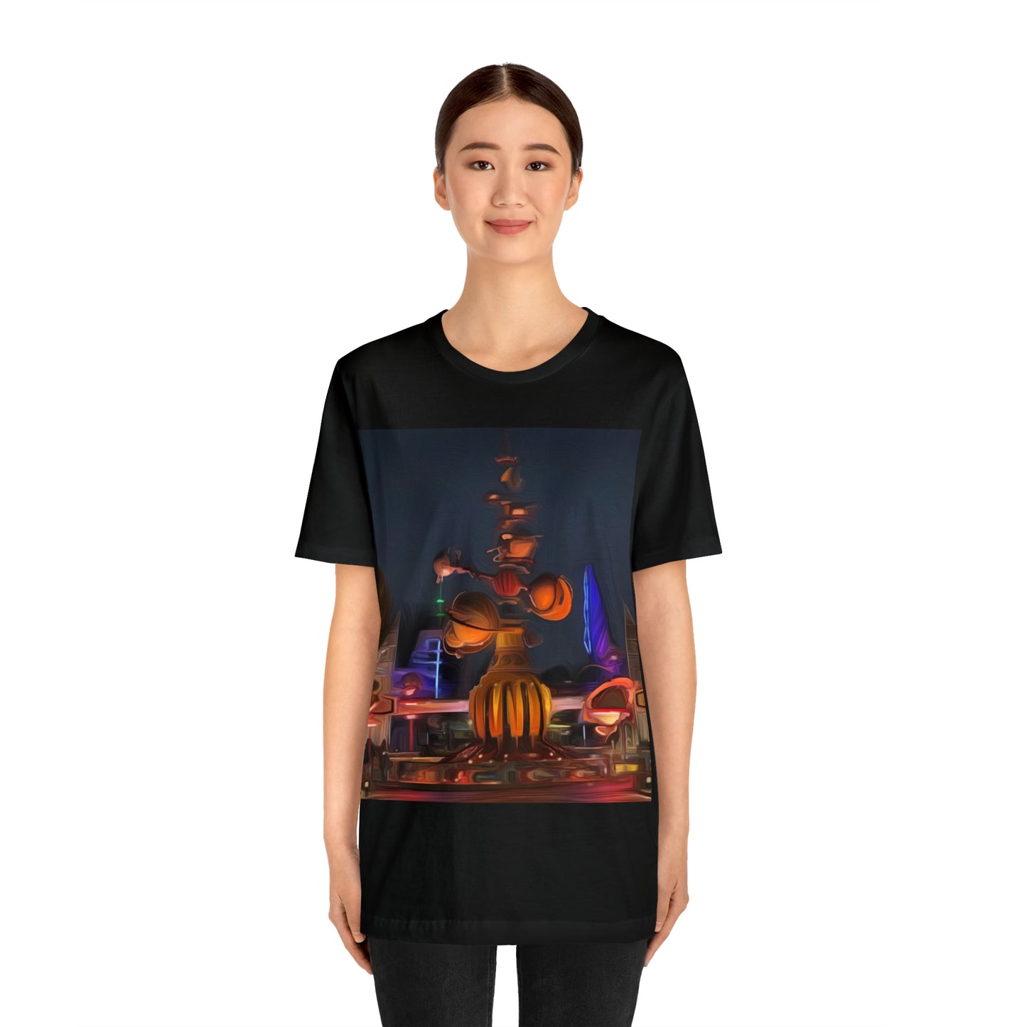 Unisex Jersey Short Sleeve Tee Painting of It's A Disney Thing! ASTRO ORBITOR