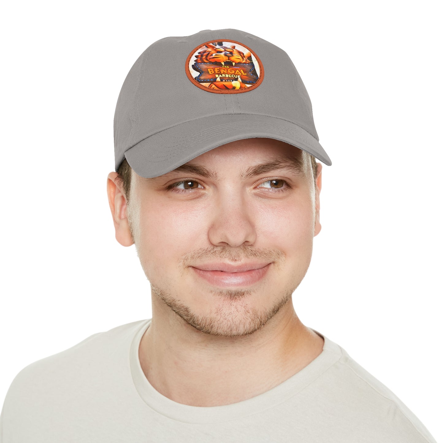 Dad Hat with Leather Patch (Round) Disneyland Food The Bangle Barbeque
