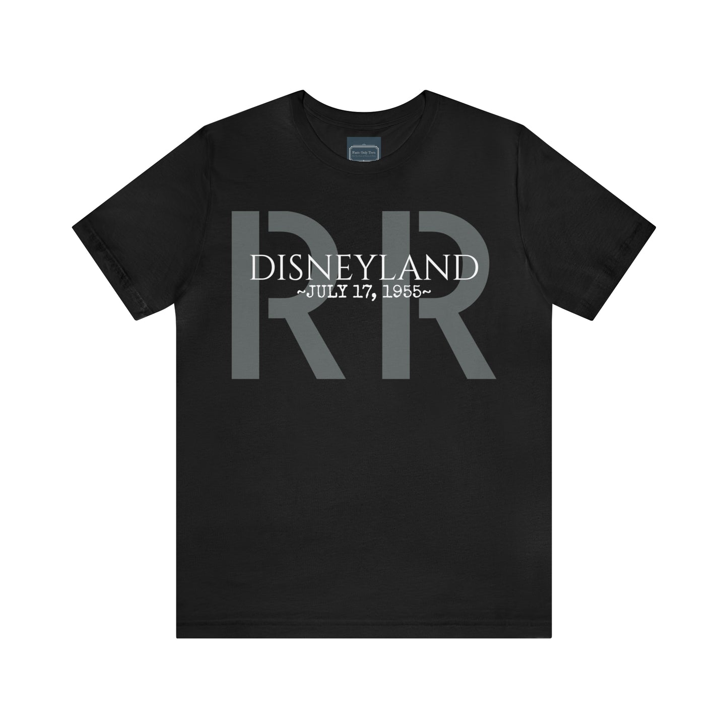 Unisex Jersey Short Sleeve Tee Disneyland railroad opening day 1955