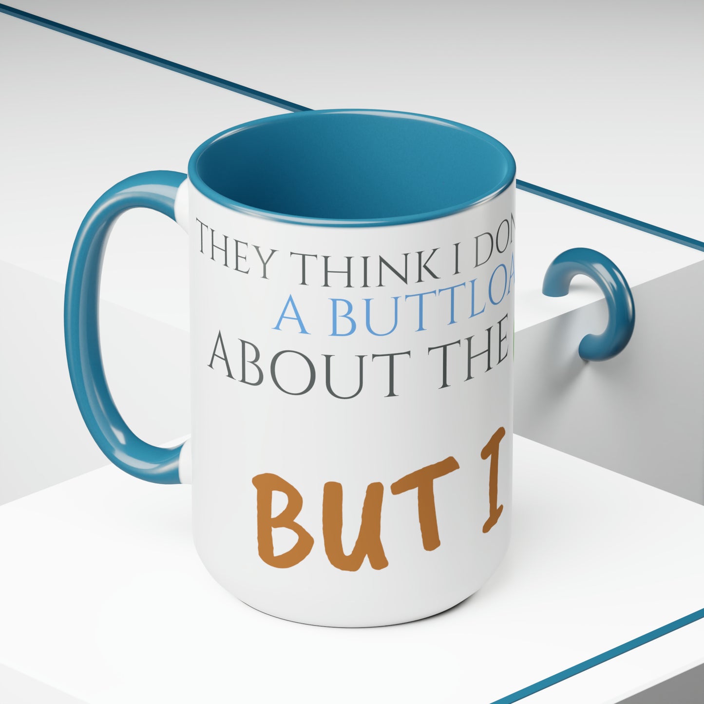 Two-Tone Coffee Mugs, 15oz Nacho Libre Movie Quote "but i do!"