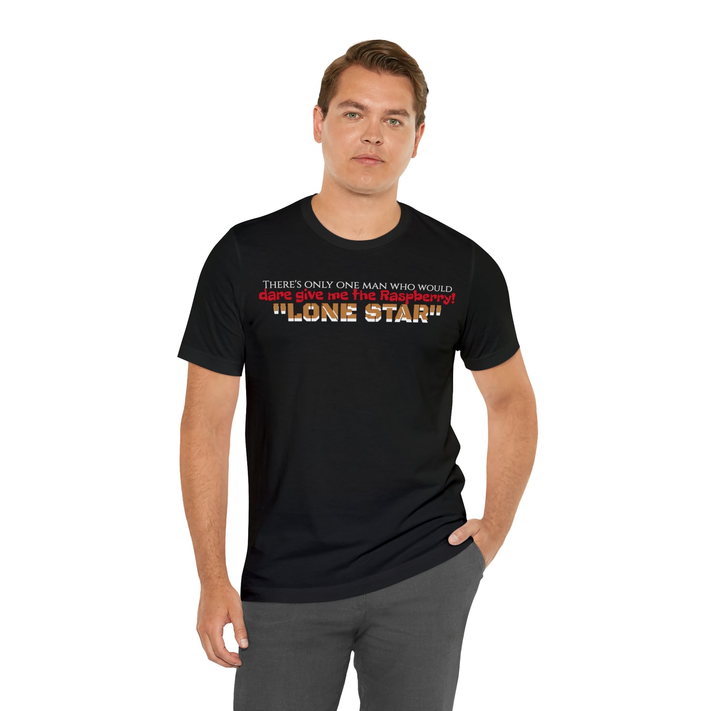 Unisex Jersey Short Sleeve Tee Spaceballs ~ Lone Star
