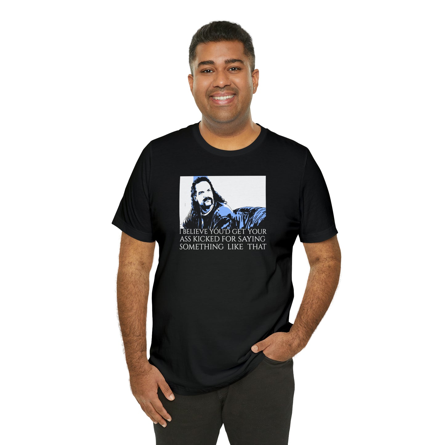 Unisex Jersey Short Sleeve Tee Office Space ~ I believe you'd get your as# kick