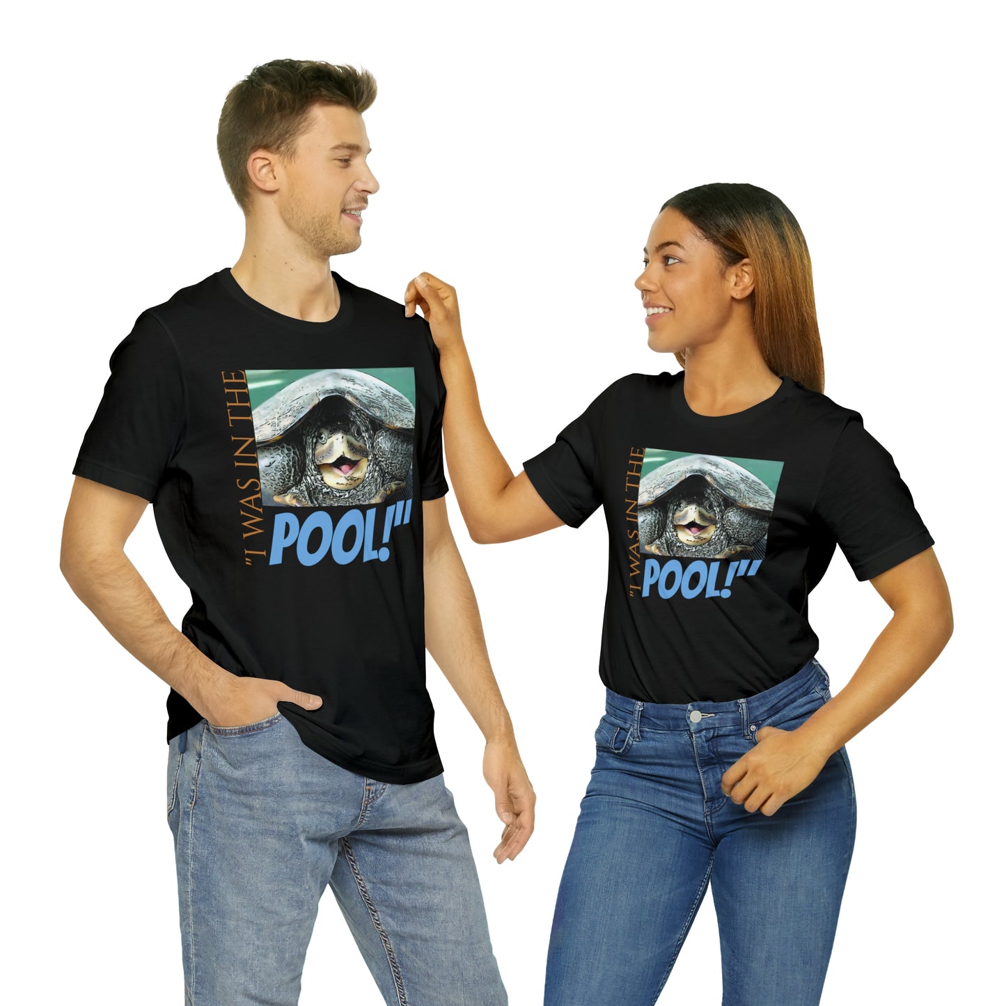 Unisex Jersey Short Sleeve Tee SEINFELD tv show "I WAS IN THE POOL!!"