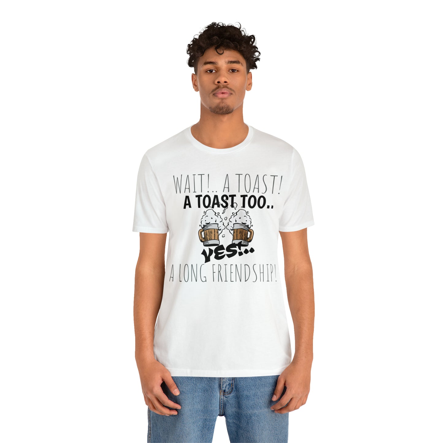 Unisex Jersey Short Sleeve Tee Young Frankenstein~ A TOAST!