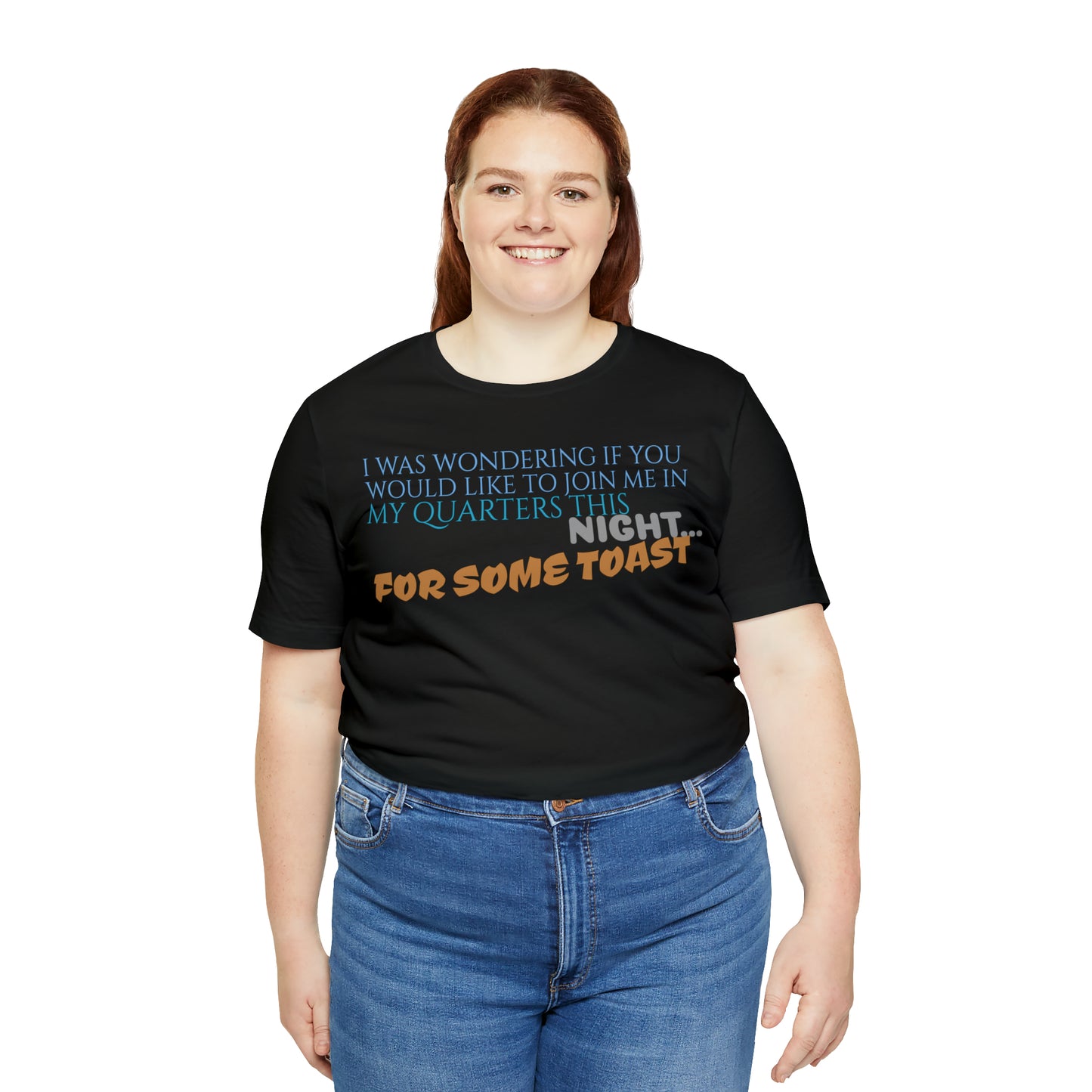 Unisex Jersey Short Sleeve Tee Nacho Libre "For Some Toast"