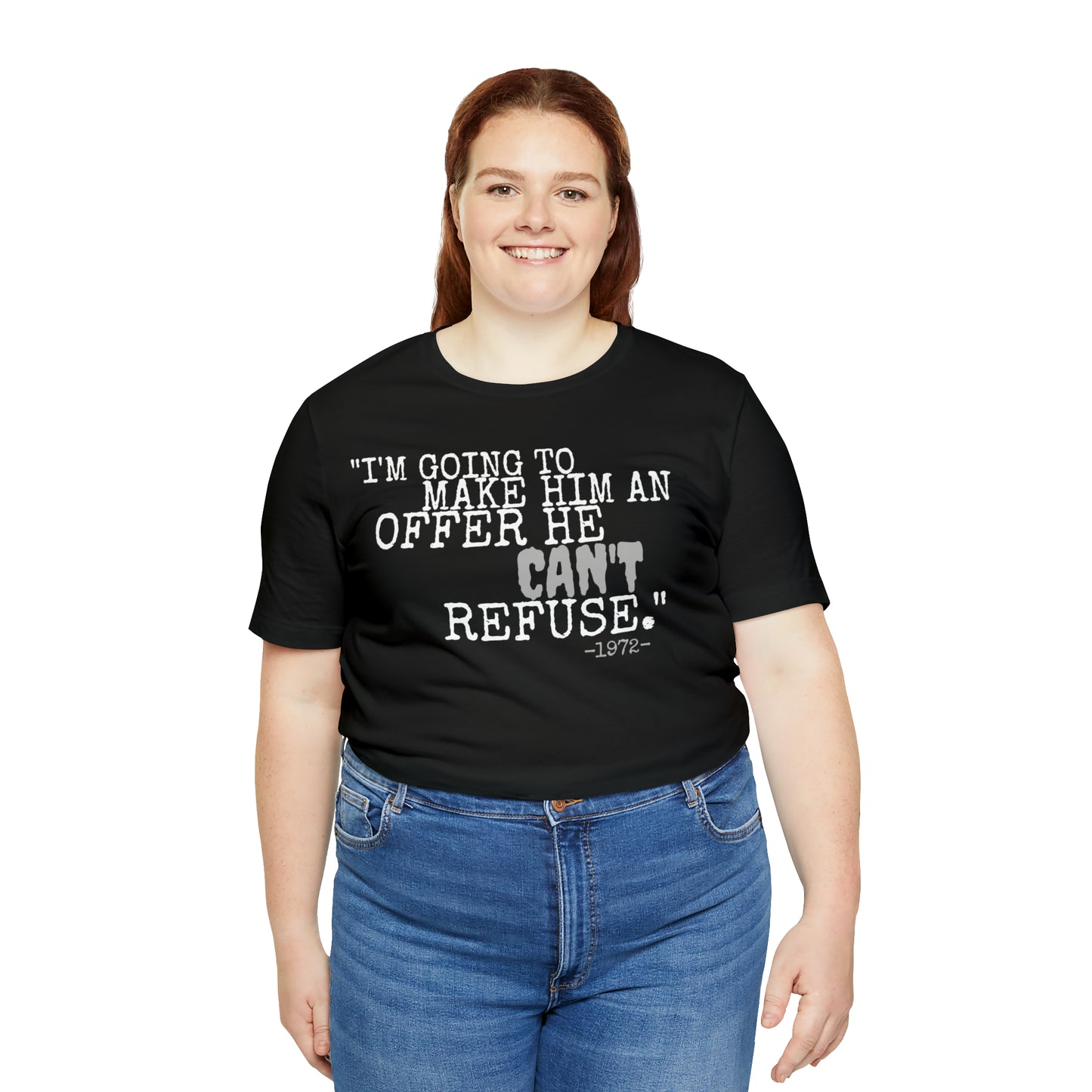 Unisex Jersey Short Sleeve Tee The Godfather Movie Quote "I'm going to make him