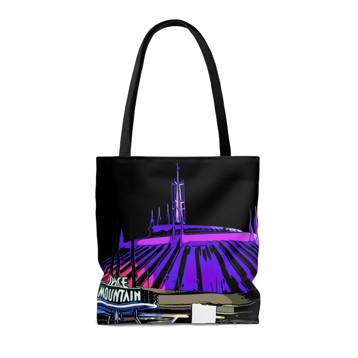 AOP Tote Bag Painting of Disneyland Resort~ It's A Disney Thing!~Space Mountain