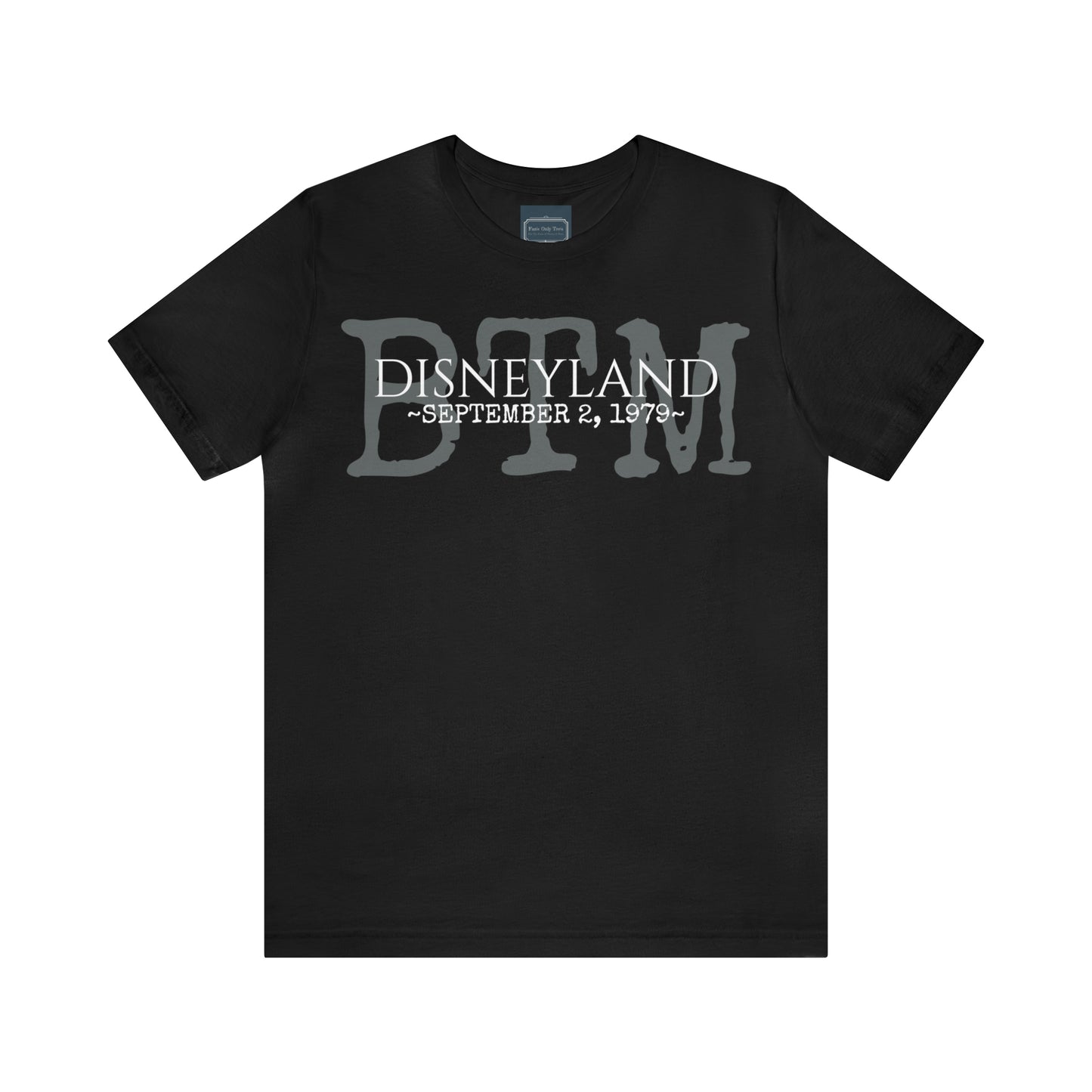 Unisex Jersey Short Sleeve Tee Disneyland Big Thunder Mountain ride opening day