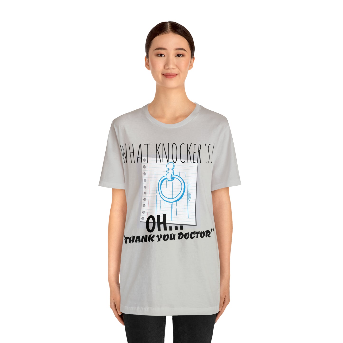 Unisex Jersey Short Sleeve Tee Young Frankenstein~ What KNOCKERS!