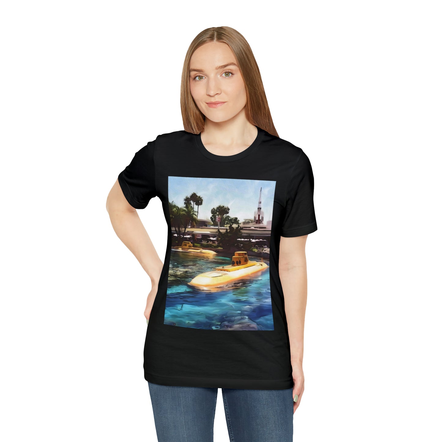 Unisex Jersey Short Sleeve Tee Painting of It's A Disney Thing! SUBMARINE VOYAGE