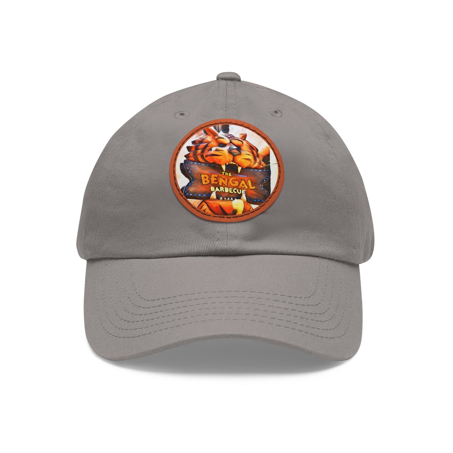 Dad Hat with Leather Patch (Round) Disneyland Food The Bangle Barbeque