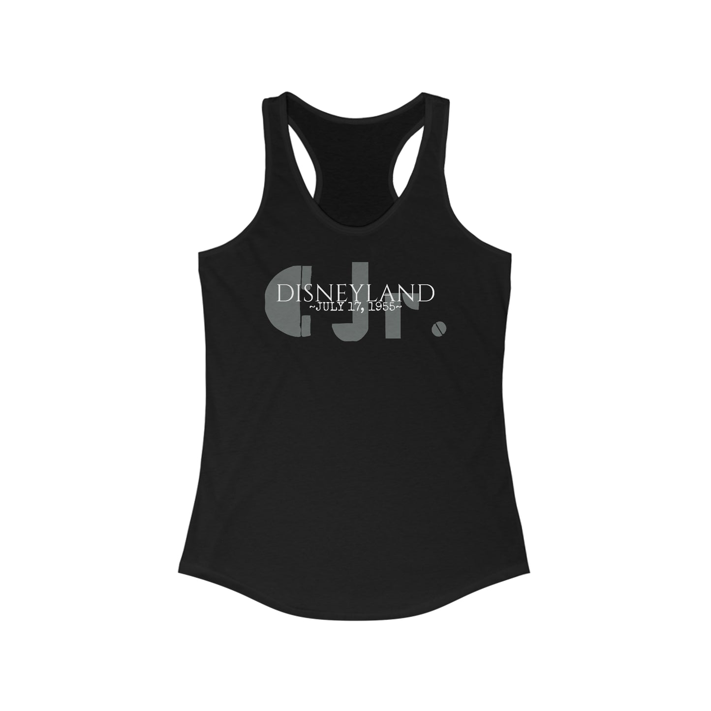 Women's Ideal Racerback Tank Top Disneyland Casey Junior opening day 1955