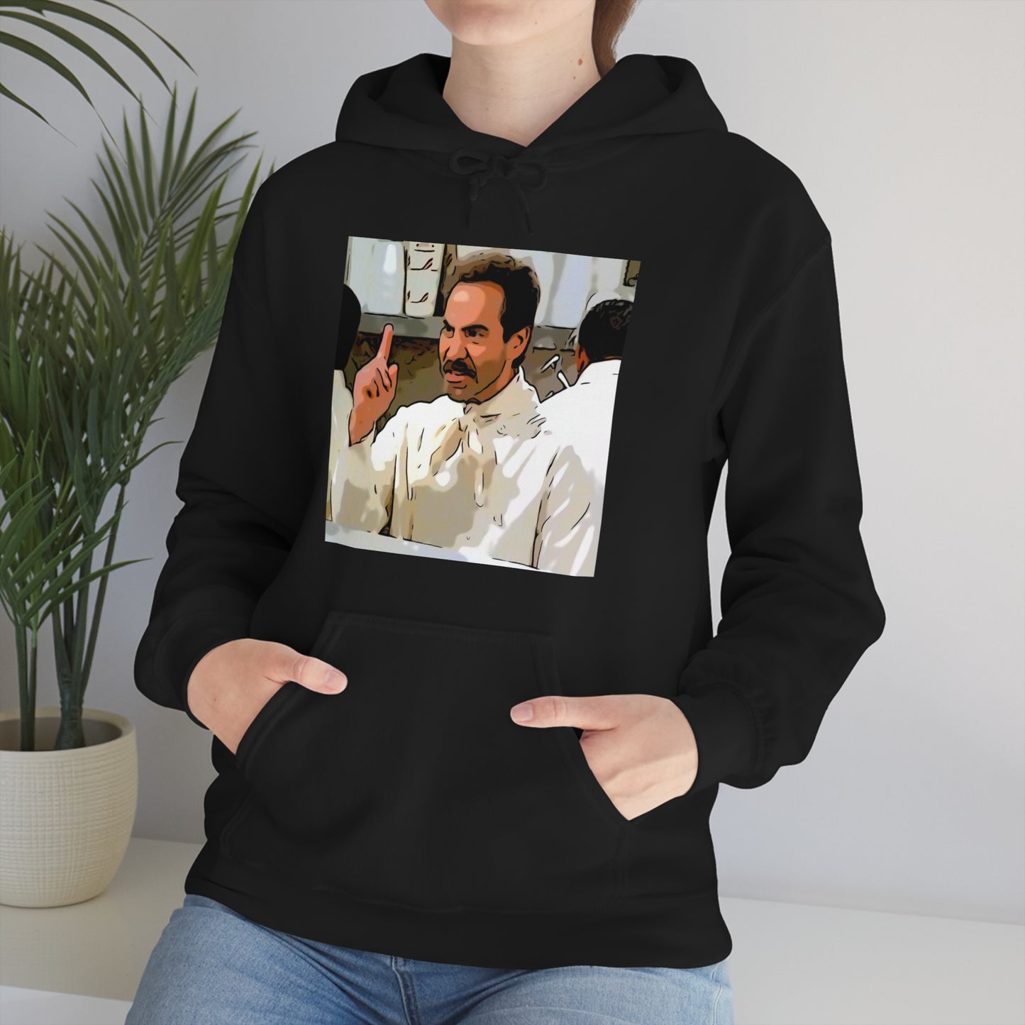 Unisex Heavy Blend™ Hooded Sweatshirt Seinfeld ~ Soup Nasi~ No Soup for you!