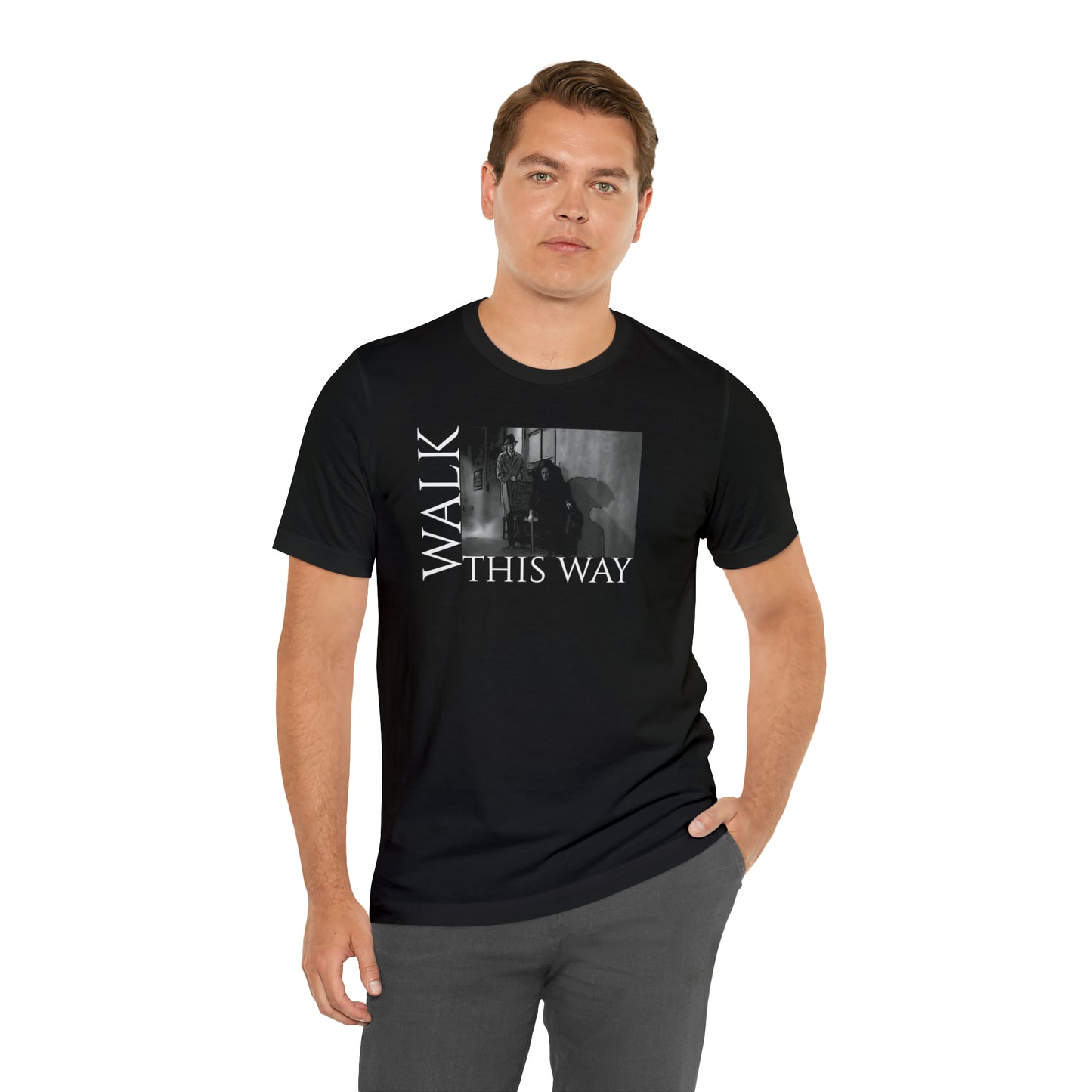 Unisex Jersey Short Sleeve Tee Young Frankenstein ~Walk This Way~ Igor
