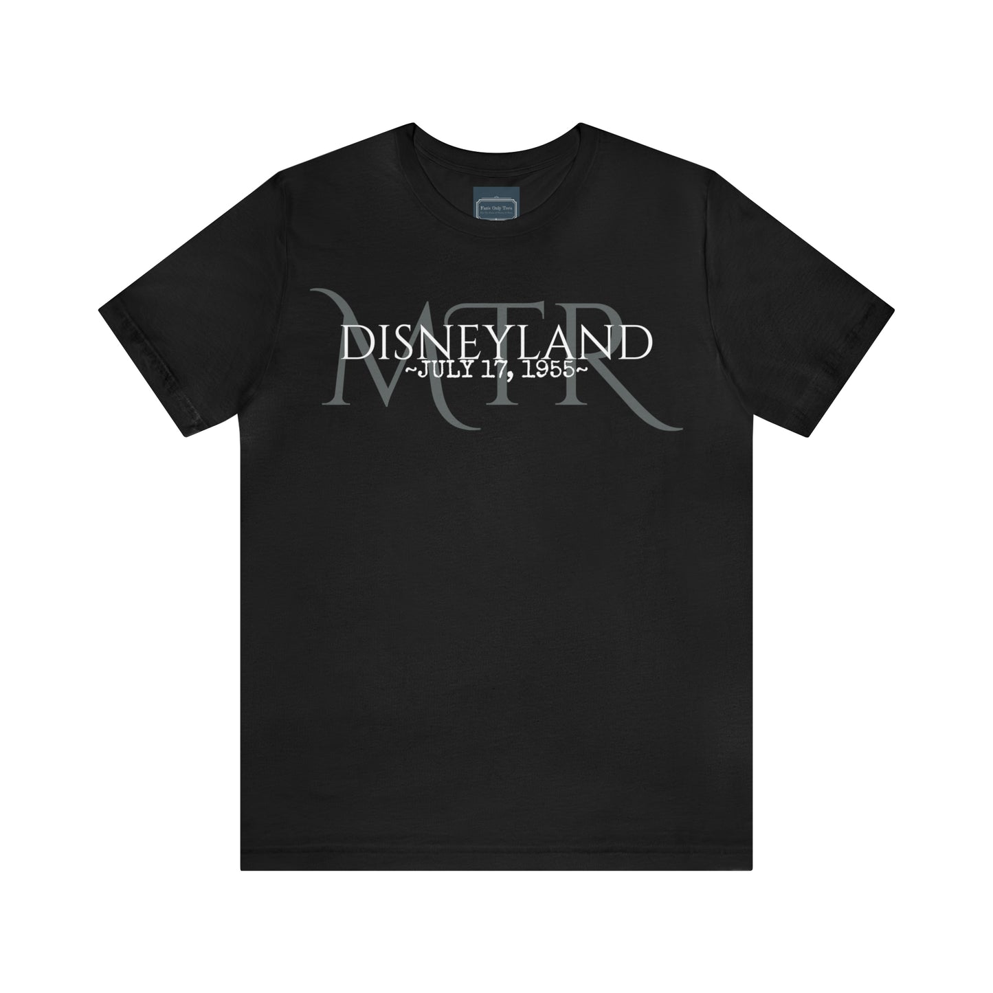 Unisex Jersey Short Sleeve Tee Disneyland Mark Twain Riverboat open day 1955
