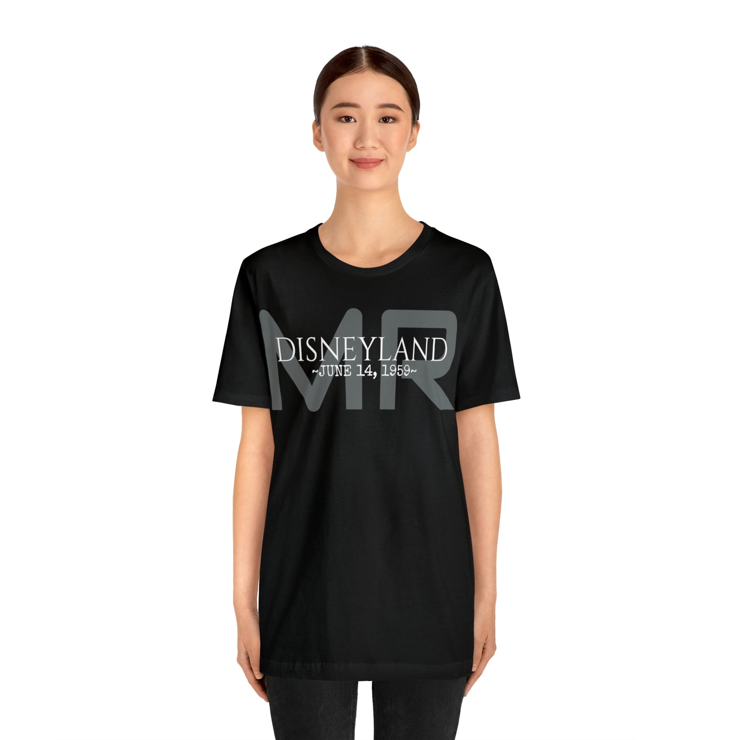 Unisex Jersey Short Sleeve Tee Disneyland Monorail Opening Day 1959
