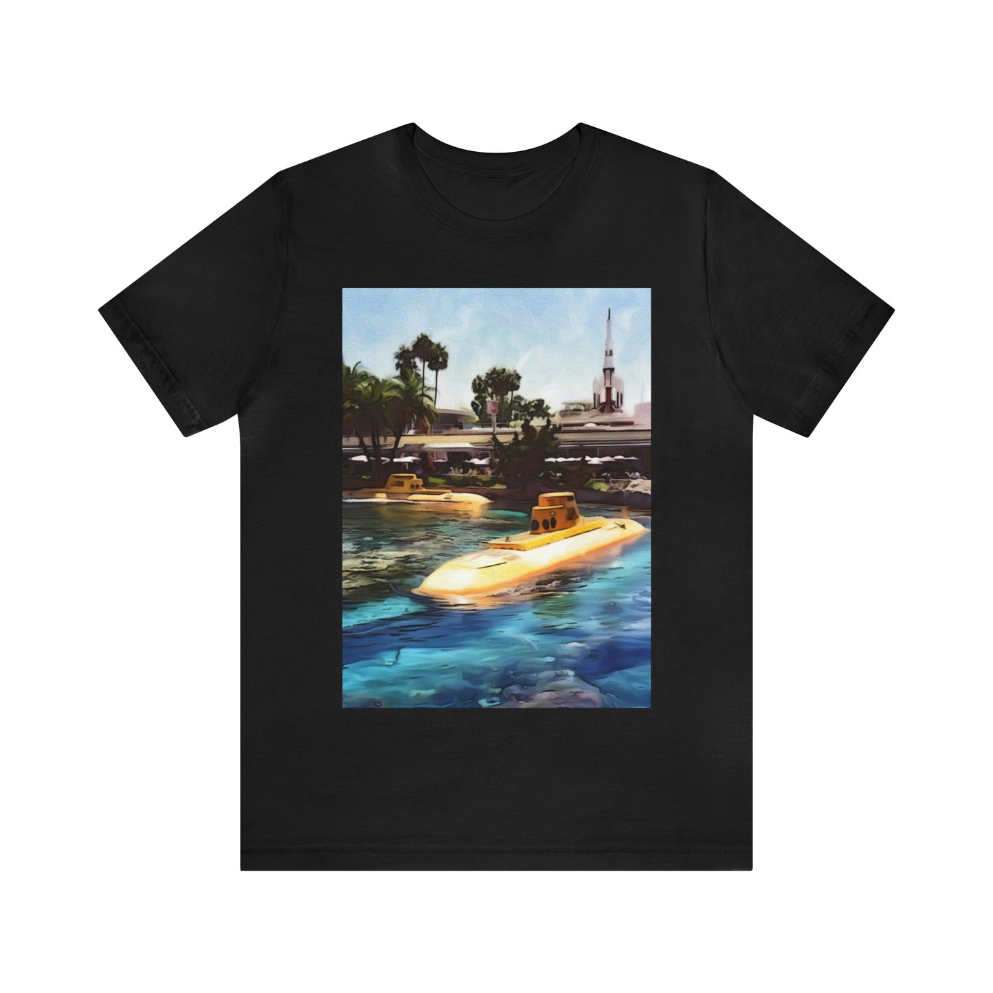 Unisex Jersey Short Sleeve Tee Painting of It's A Disney Thing! SUBMARINE VOYAGE