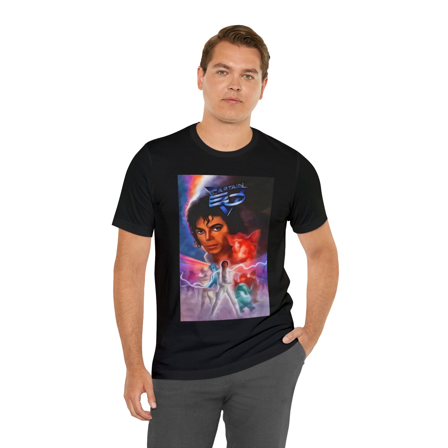 Unisex Jersey Short Sleeve Tee Painting of It's A Disney Thing! CAPTAIN EO